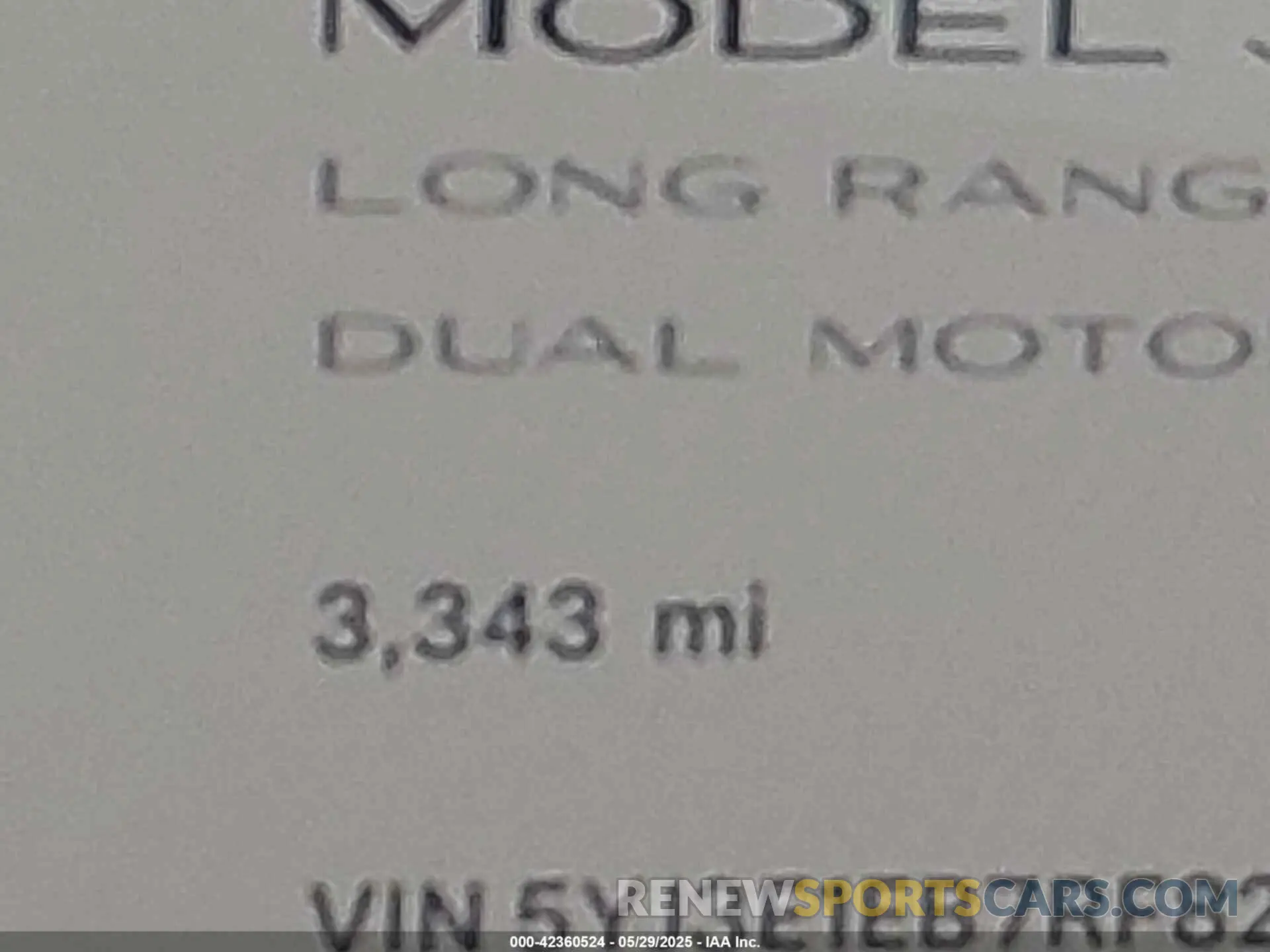 14 Photograph of a damaged car 5YJ3E1EB7RF821805 TESLA MODEL 3 2024