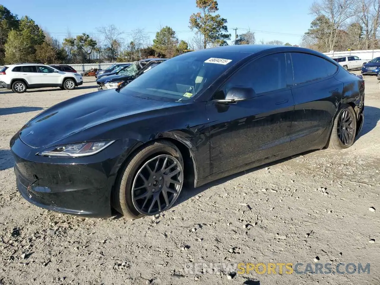 1 Фотография поврежденного автомобиля 5YJ3E1EB8RF756012 TESLA MODEL 3 2024