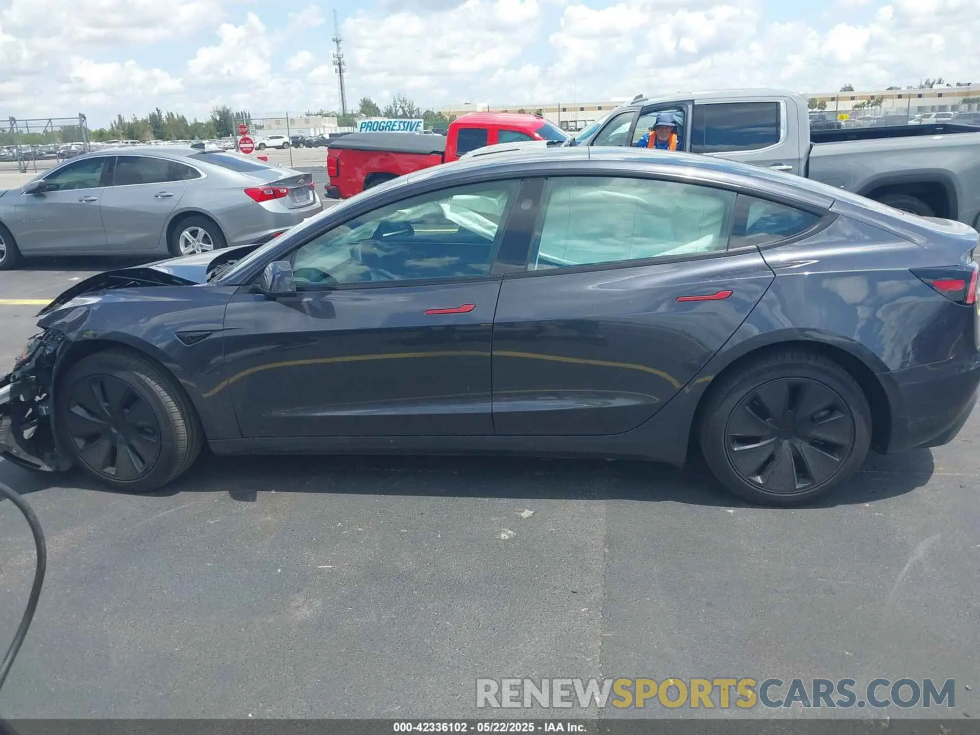 13 Photograph of a damaged car 5YJ3E1EB8RF797501 TESLA MODEL 3 2024