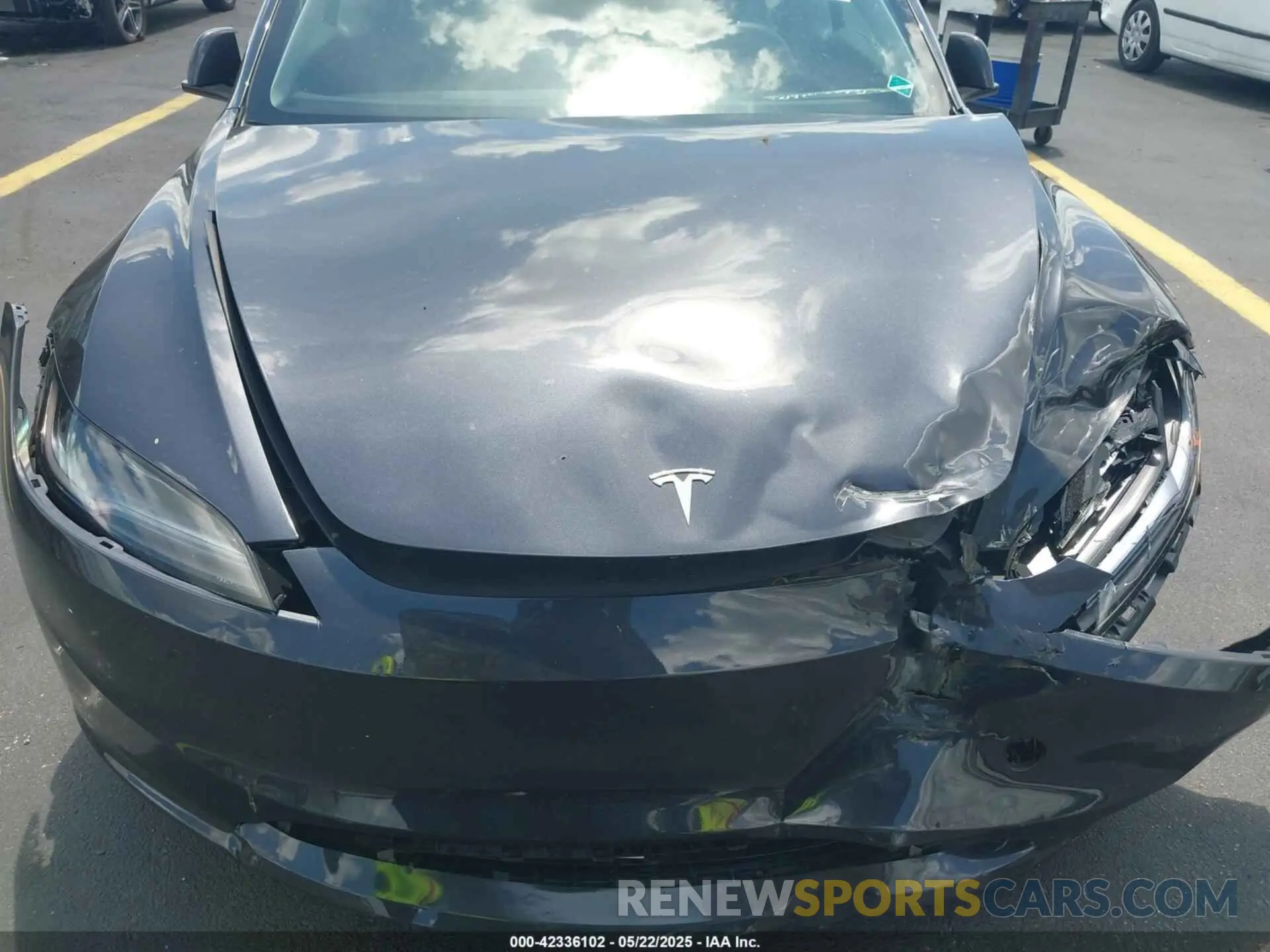 6 Photograph of a damaged car 5YJ3E1EB8RF797501 TESLA MODEL 3 2024