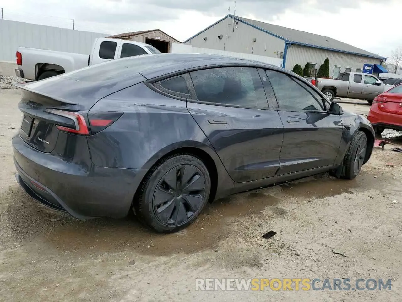 3 Photograph of a damaged car 5YJ3E1EB9RF810112 TESLA MODEL 3 2024