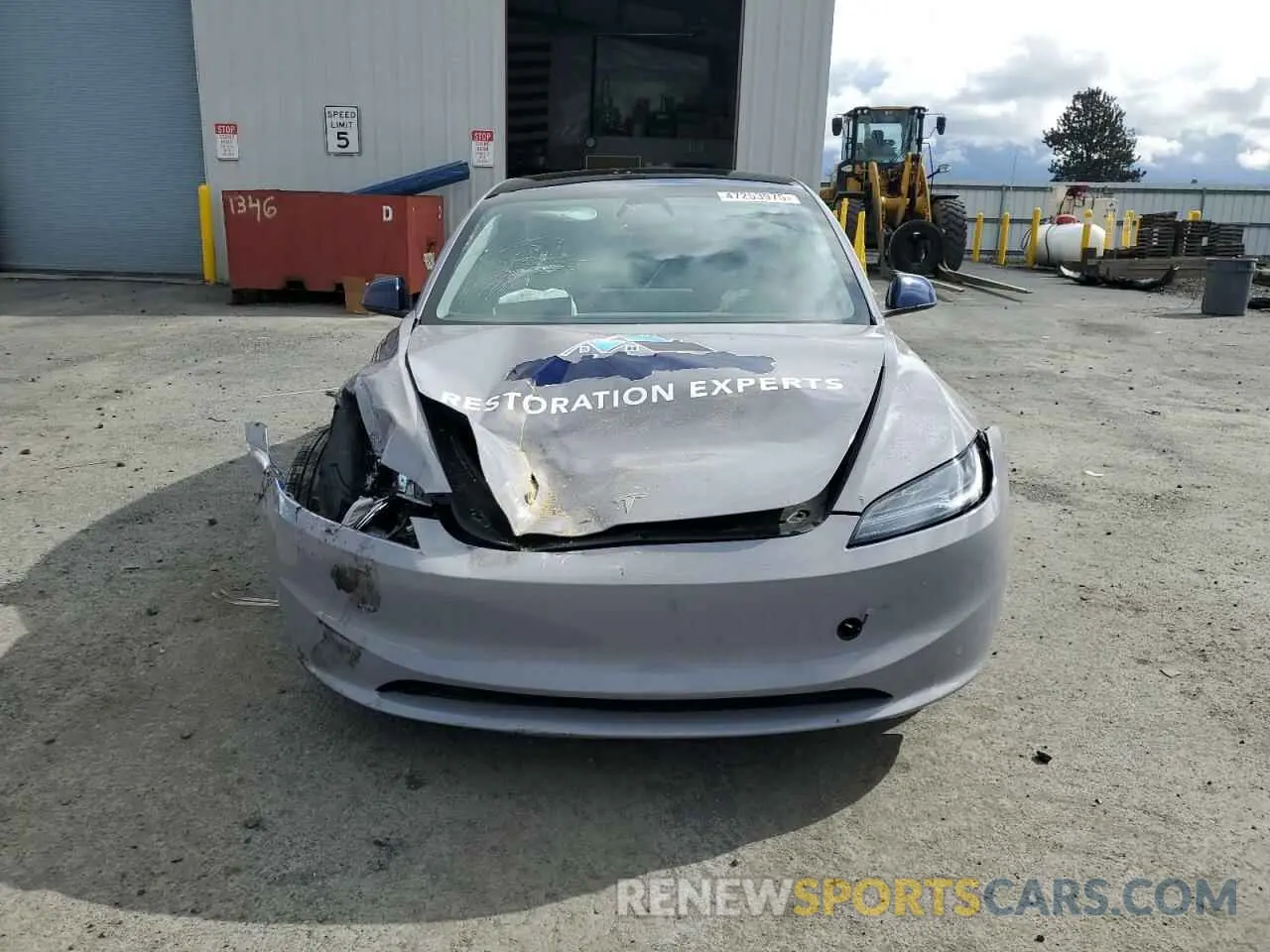 5 Photograph of a damaged car 5YJ3E1EB9RF810143 TESLA MODEL 3 2024