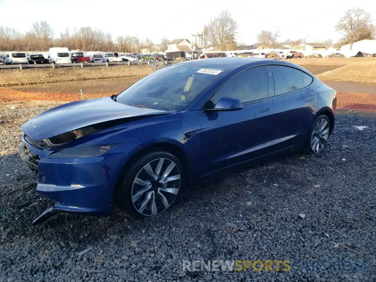 1 Photograph of a damaged car 5YJ3E1EB9RF818890 TESLA MODEL 3 2024