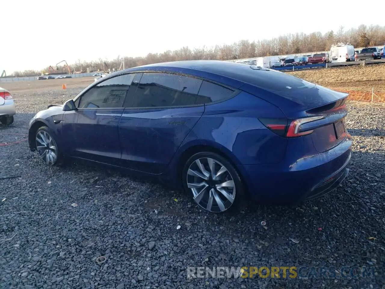 2 Photograph of a damaged car 5YJ3E1EB9RF818890 TESLA MODEL 3 2024
