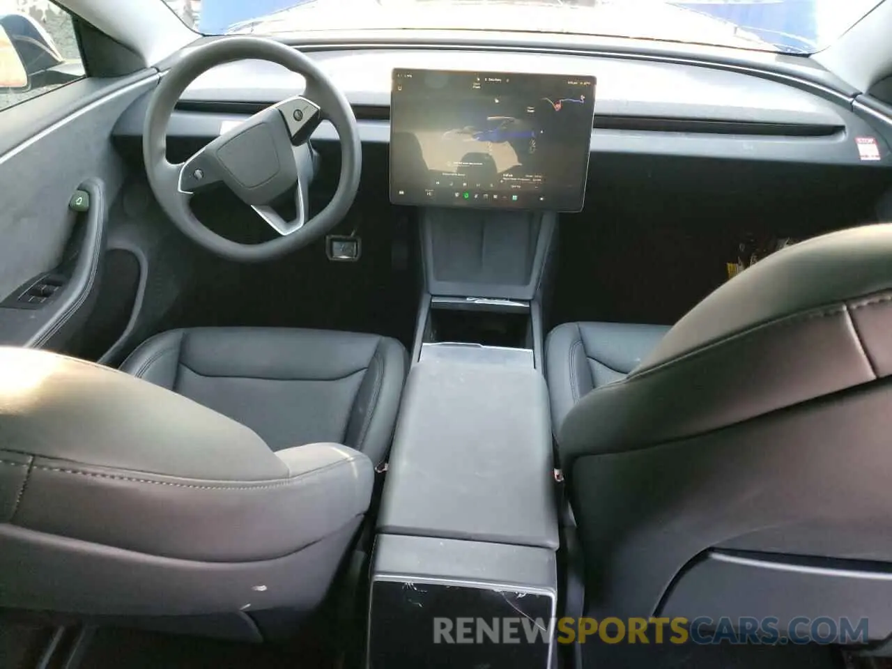 8 Photograph of a damaged car 5YJ3E1EB9RF818890 TESLA MODEL 3 2024