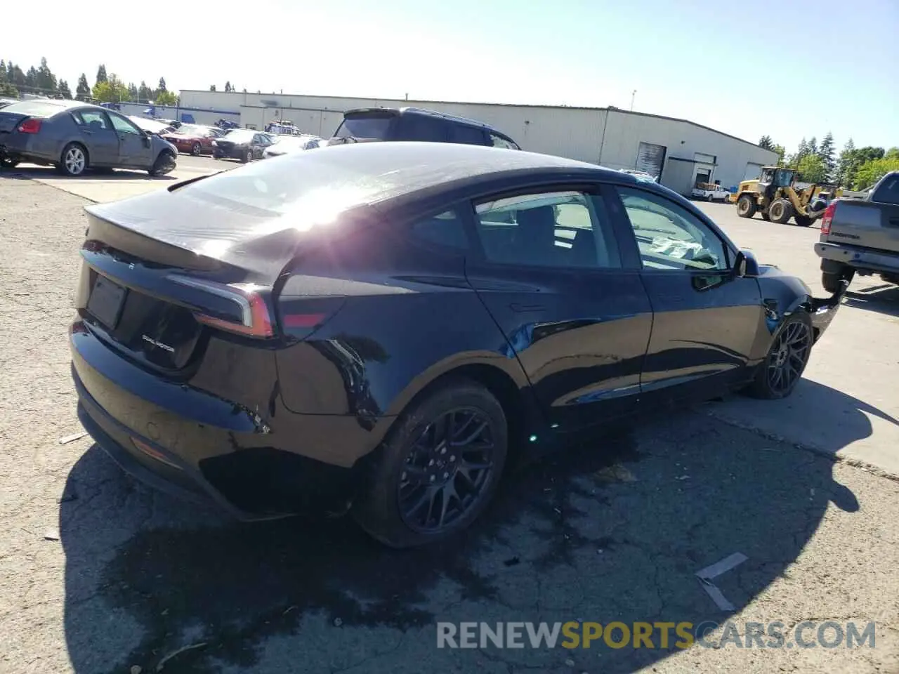 3 Photograph of a damaged car 5YJ3E1EBXRF789514 TESLA MODEL 3 2024
