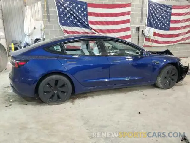 3 Photograph of a damaged car 5YJ3E1EBXRF797127 TESLA MODEL 3 2024