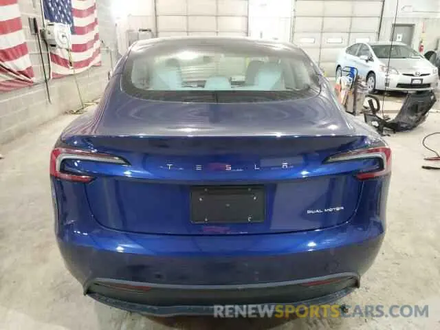6 Photograph of a damaged car 5YJ3E1EBXRF797127 TESLA MODEL 3 2024