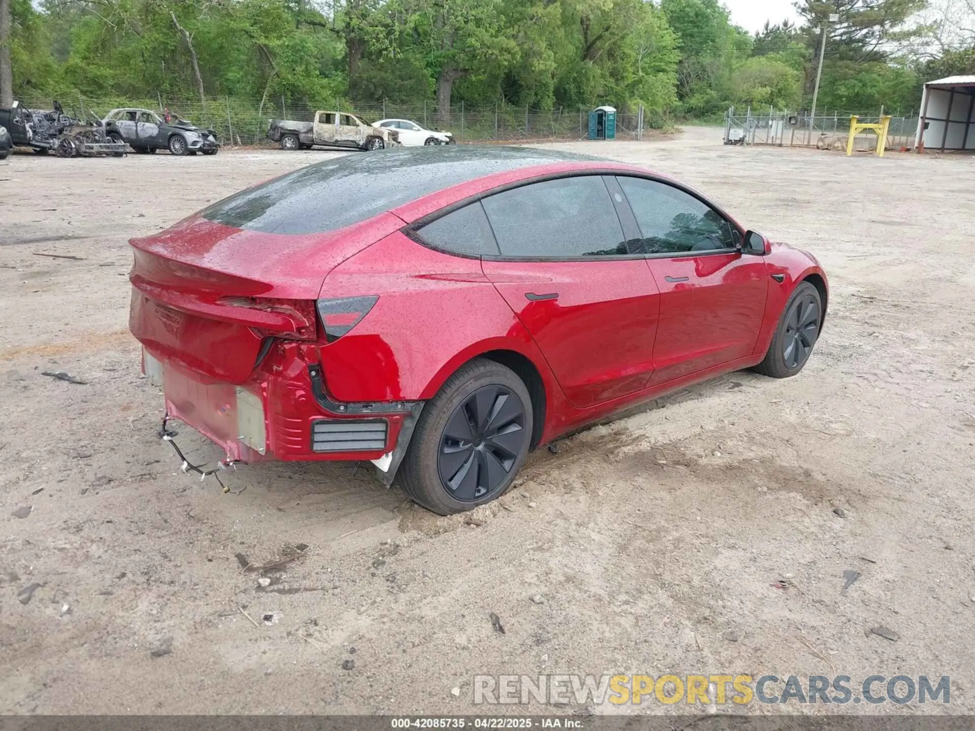 4 Photograph of a damaged car 5YJ3E1EBXRF810684 TESLA MODEL 3 2024