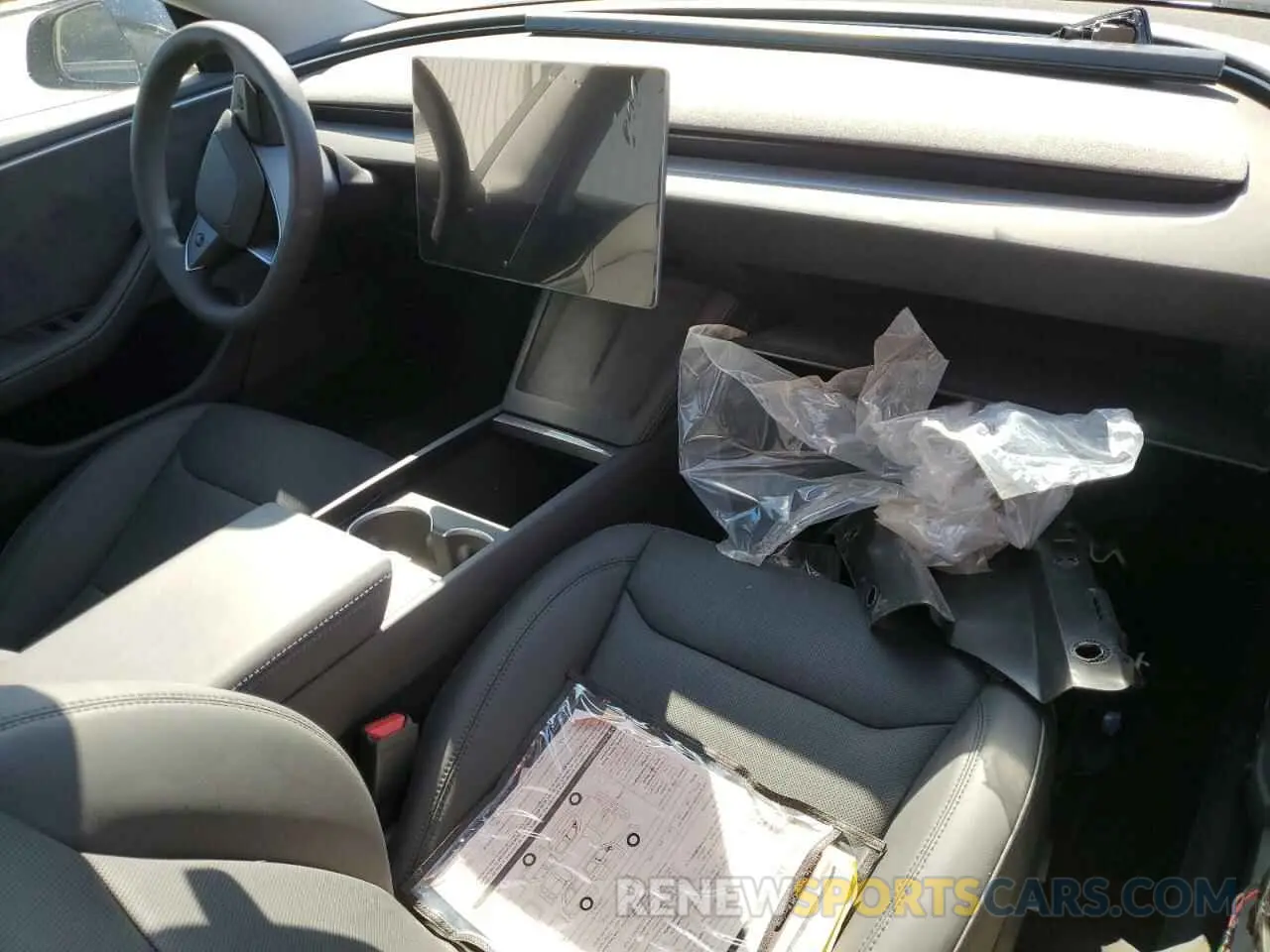 8 Photograph of a damaged car 5YJ3E1EBXRF815142 TESLA MODEL 3 2024
