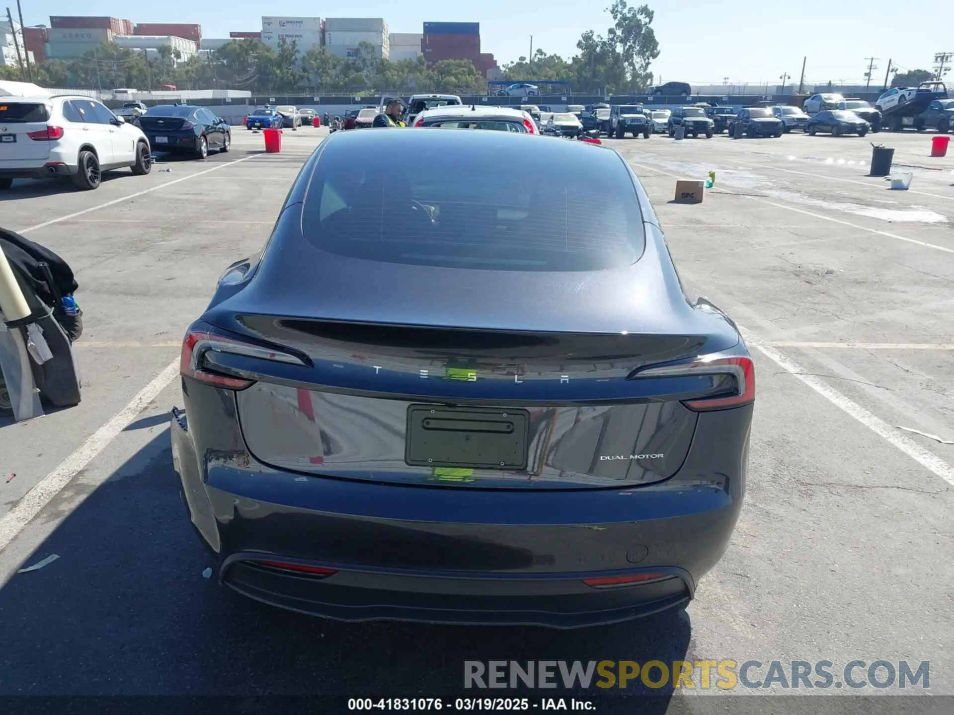 16 Photograph of a damaged car 5YJ3E1EBXRF816954 TESLA MODEL 3 2024