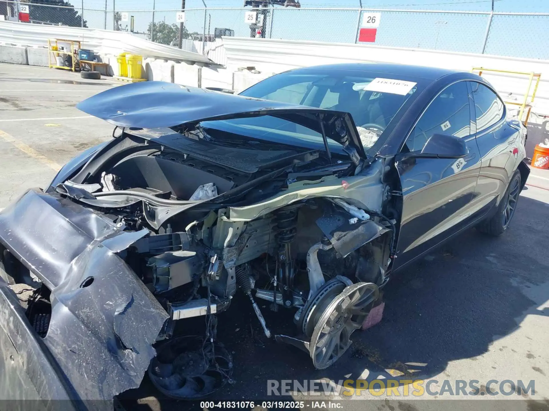 6 Photograph of a damaged car 5YJ3E1EBXRF816954 TESLA MODEL 3 2024