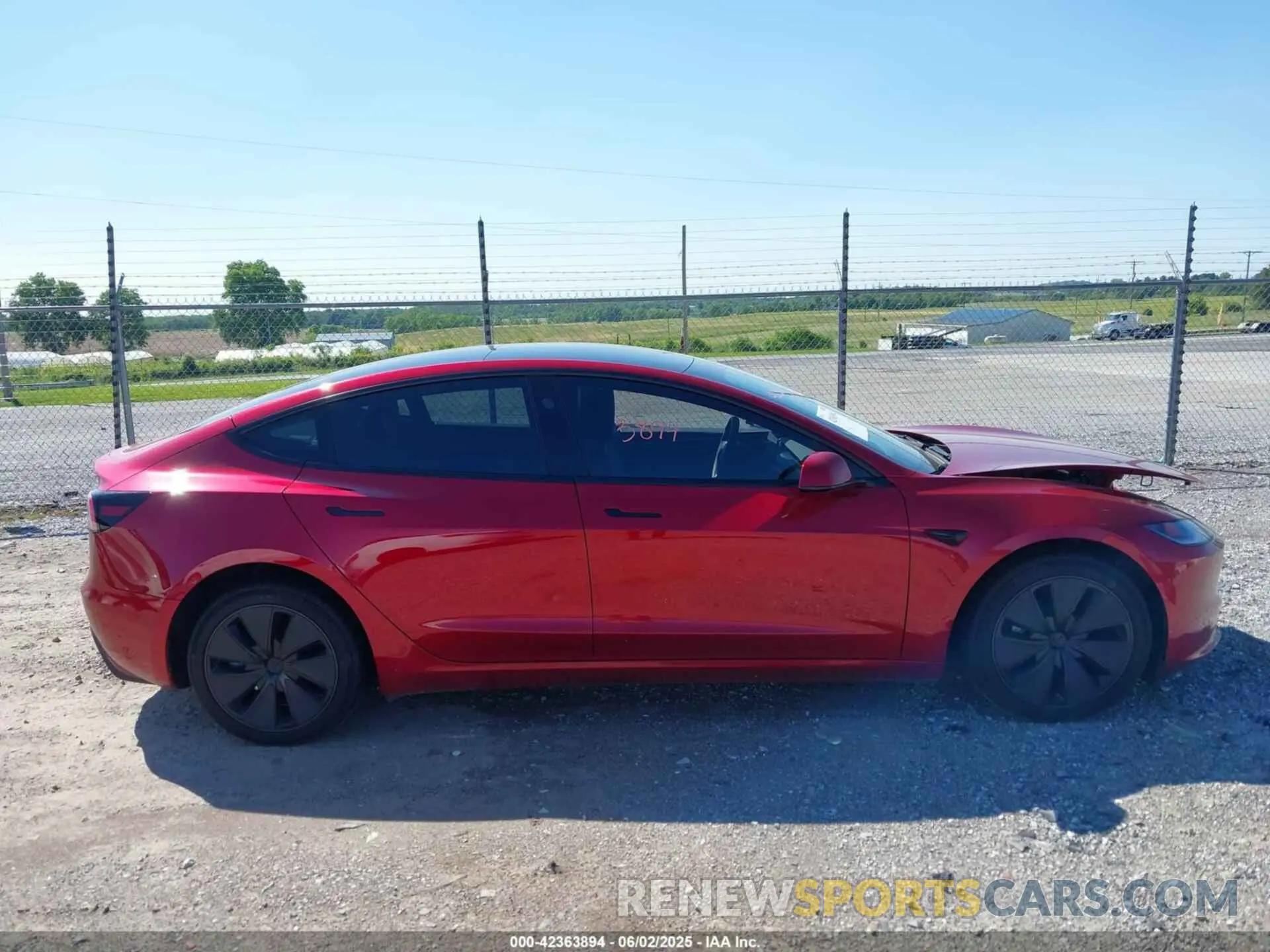 13 Photograph of a damaged car 5YJ3E1EBXRF818333 TESLA MODEL 3 2024
