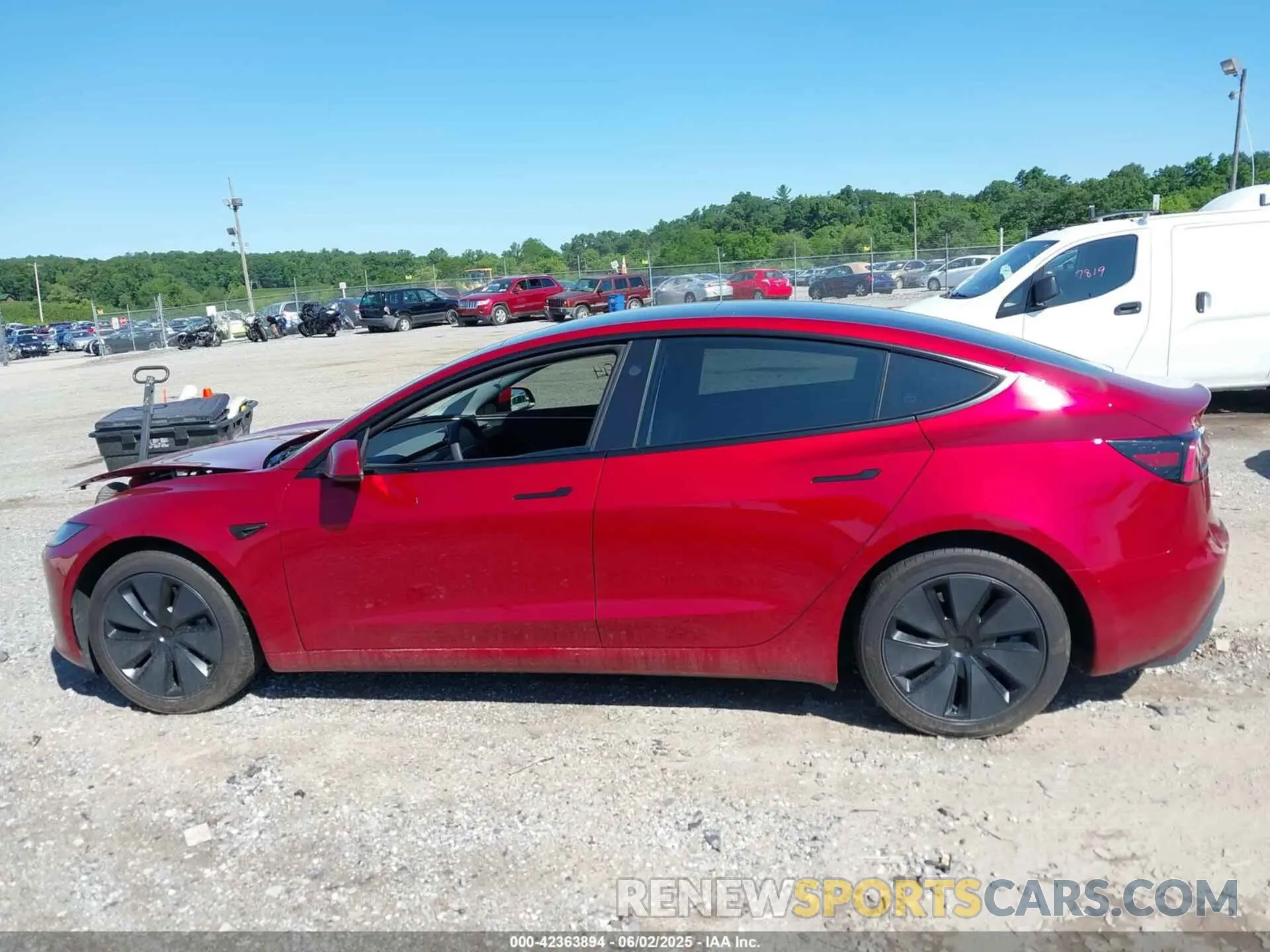 14 Photograph of a damaged car 5YJ3E1EBXRF818333 TESLA MODEL 3 2024