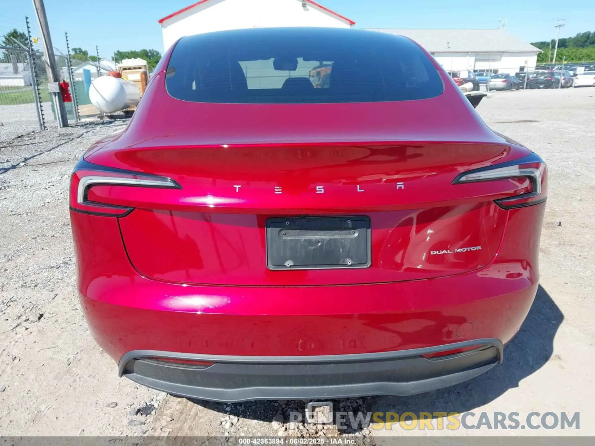 16 Photograph of a damaged car 5YJ3E1EBXRF818333 TESLA MODEL 3 2024
