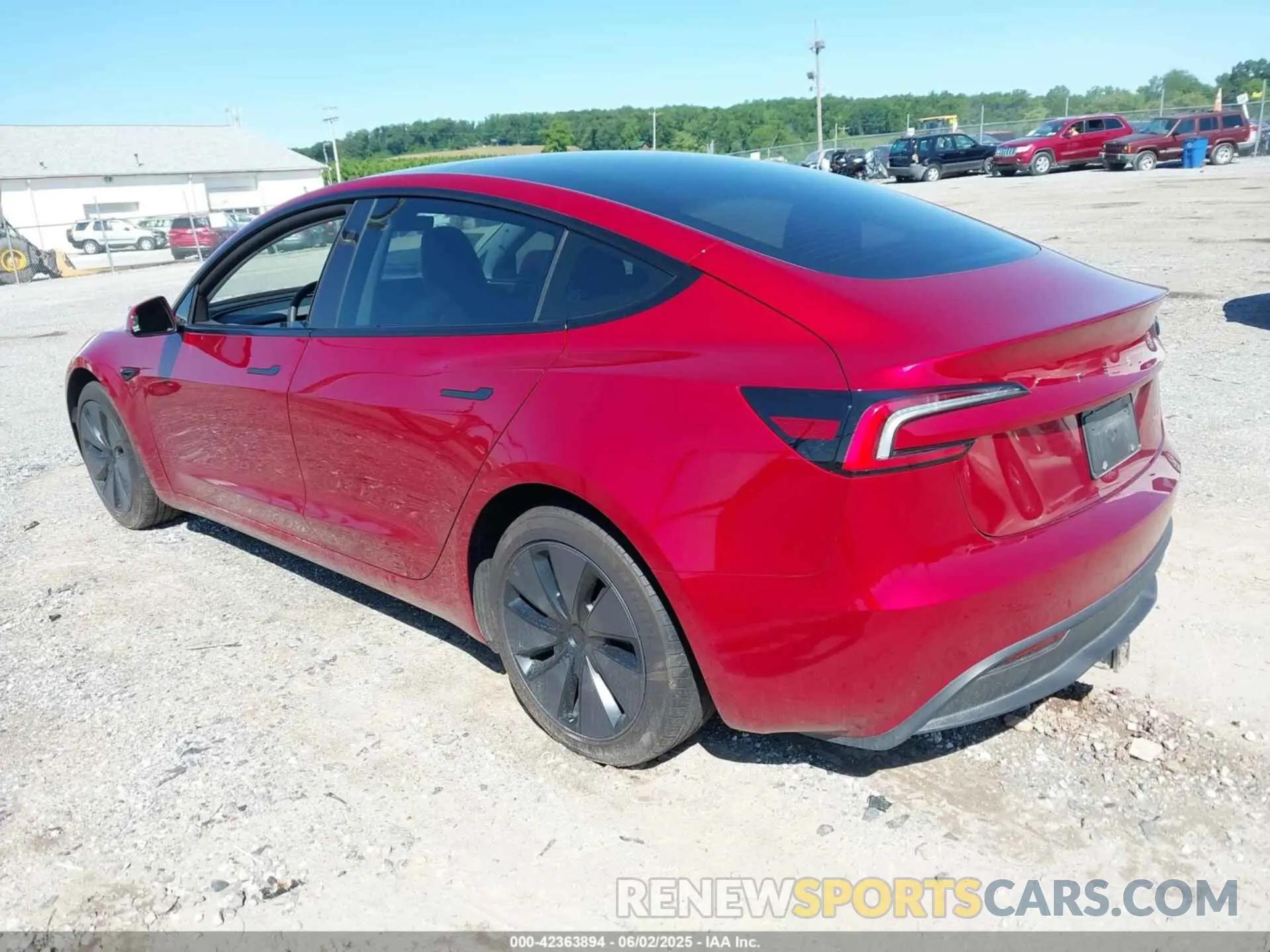 3 Photograph of a damaged car 5YJ3E1EBXRF818333 TESLA MODEL 3 2024