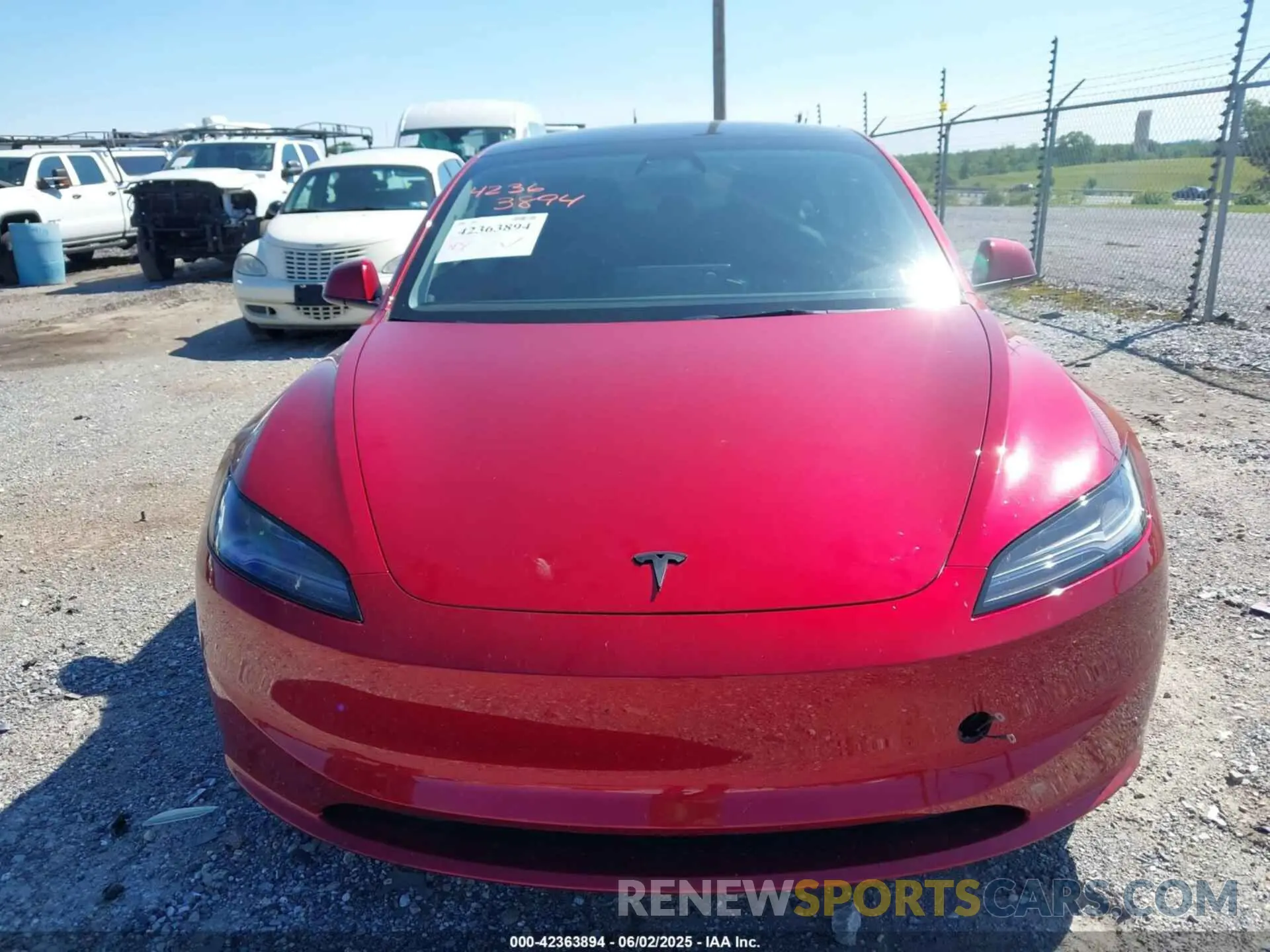 6 Photograph of a damaged car 5YJ3E1EBXRF818333 TESLA MODEL 3 2024