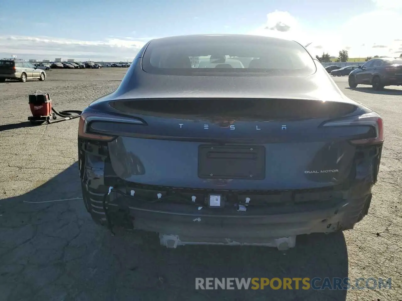 6 Photograph of a damaged car 5YJ3E1EBXRF841790 TESLA MODEL 3 2024