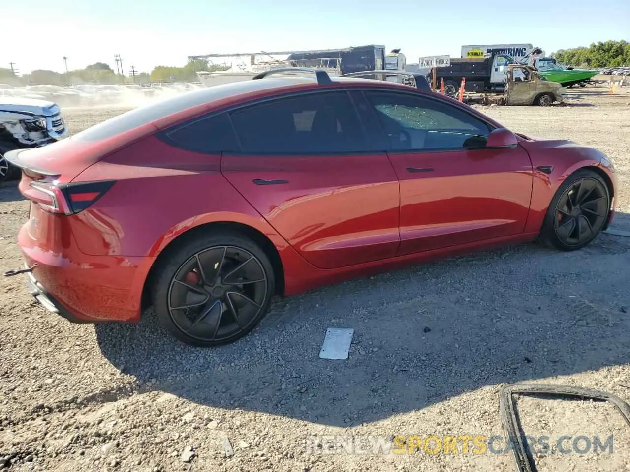 3 Photograph of a damaged car 5YJ3E1ET0RF790051 TESLA MODEL 3 2024