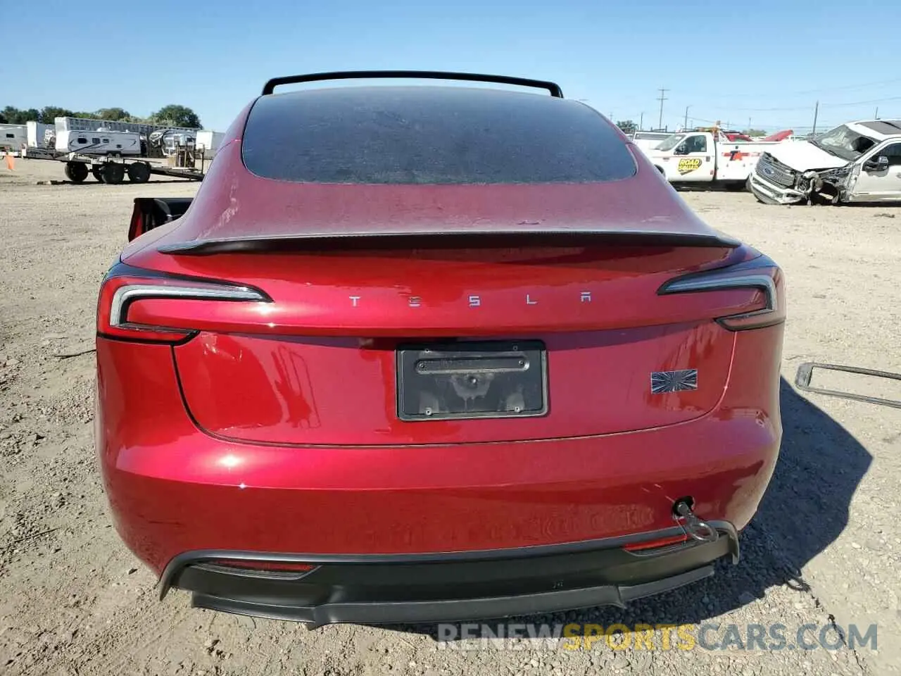 6 Photograph of a damaged car 5YJ3E1ET0RF790051 TESLA MODEL 3 2024
