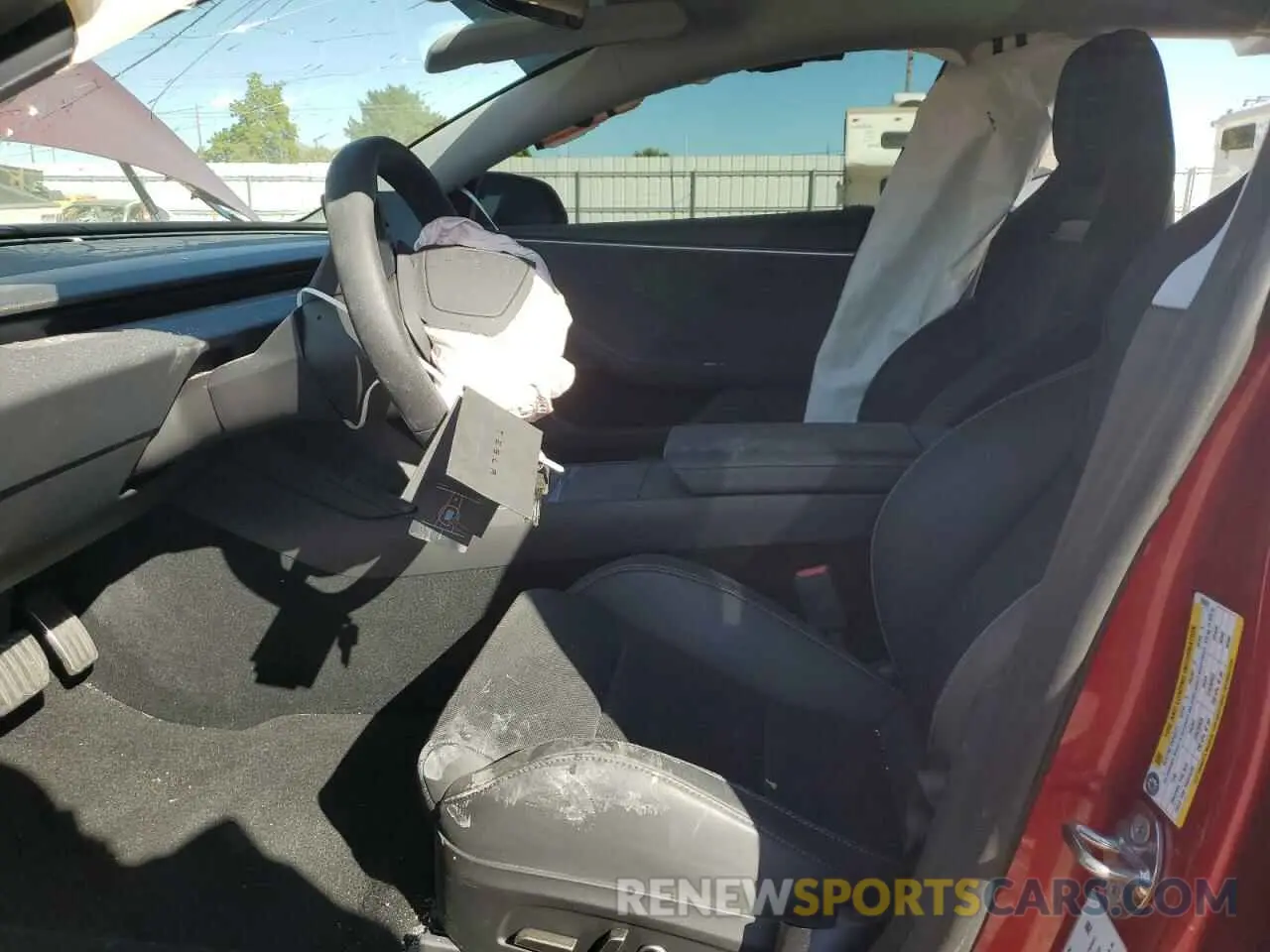7 Photograph of a damaged car 5YJ3E1ET0RF790051 TESLA MODEL 3 2024
