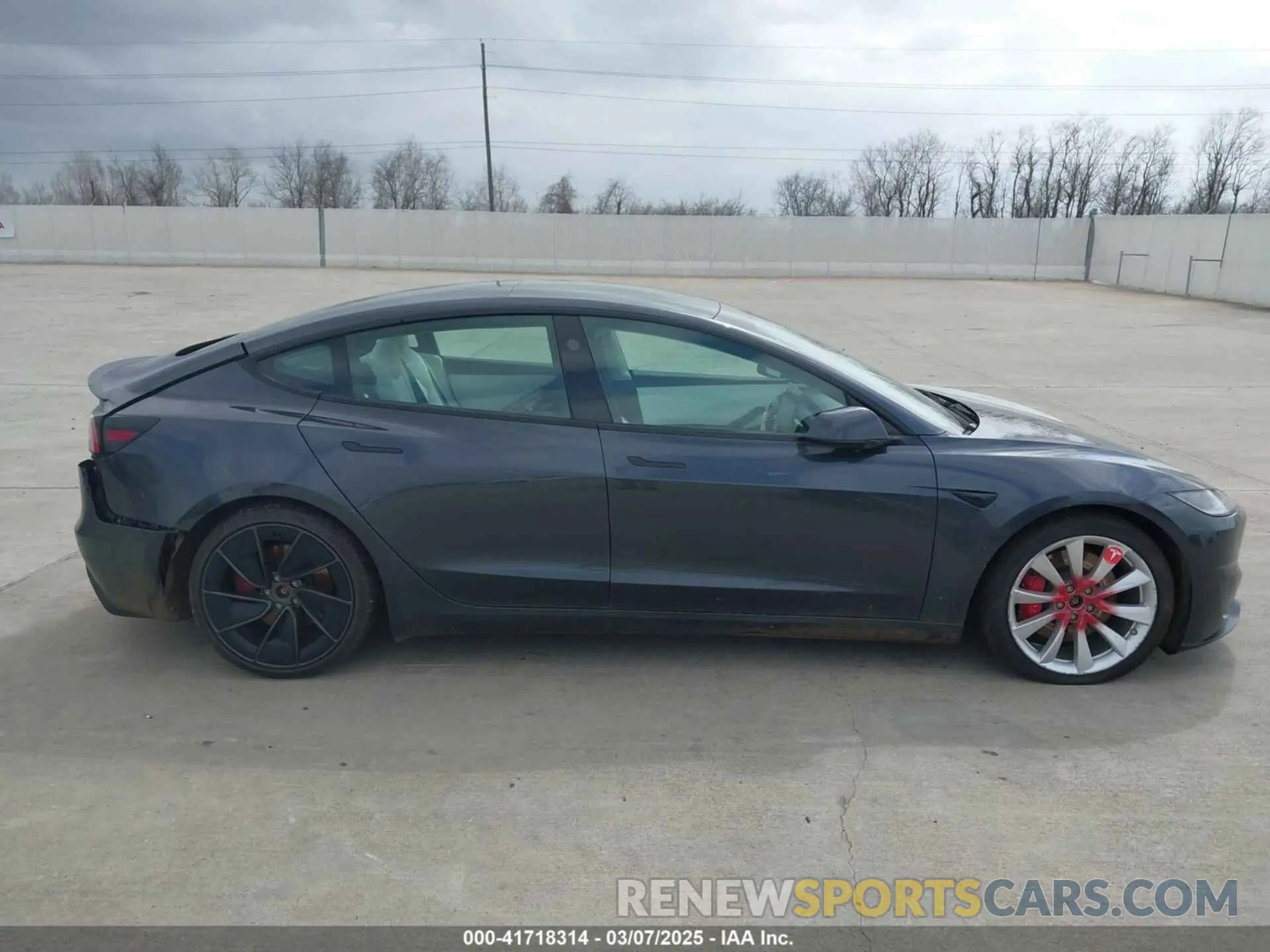 13 Photograph of a damaged car 5YJ3E1ET0RF842987 TESLA MODEL 3 2024