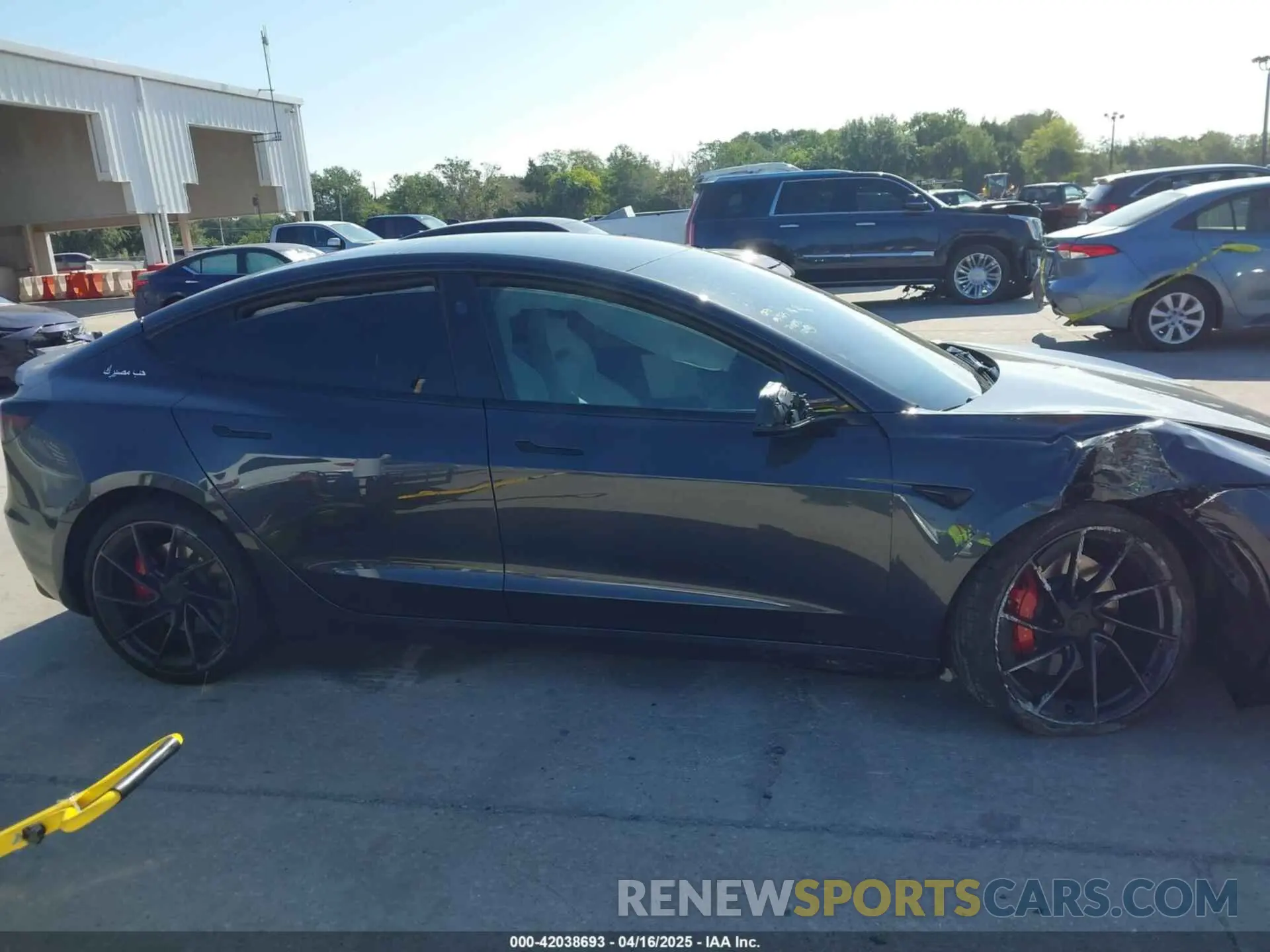 13 Photograph of a damaged car 5YJ3E1ET0RF900709 TESLA MODEL 3 2024