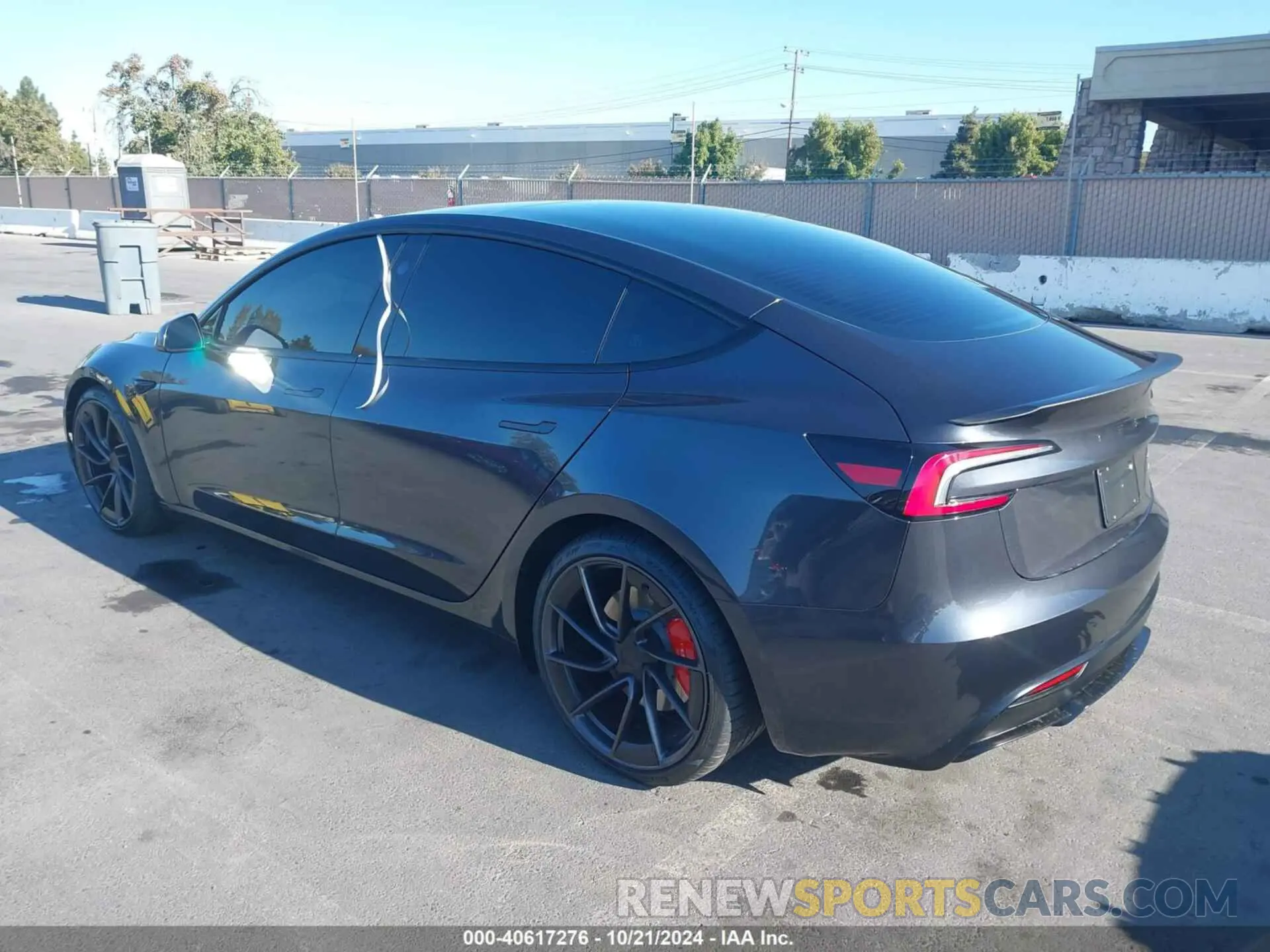 3 Photograph of a damaged car 5YJ3E1ET1RF856591 TESLA MODEL 3 2024