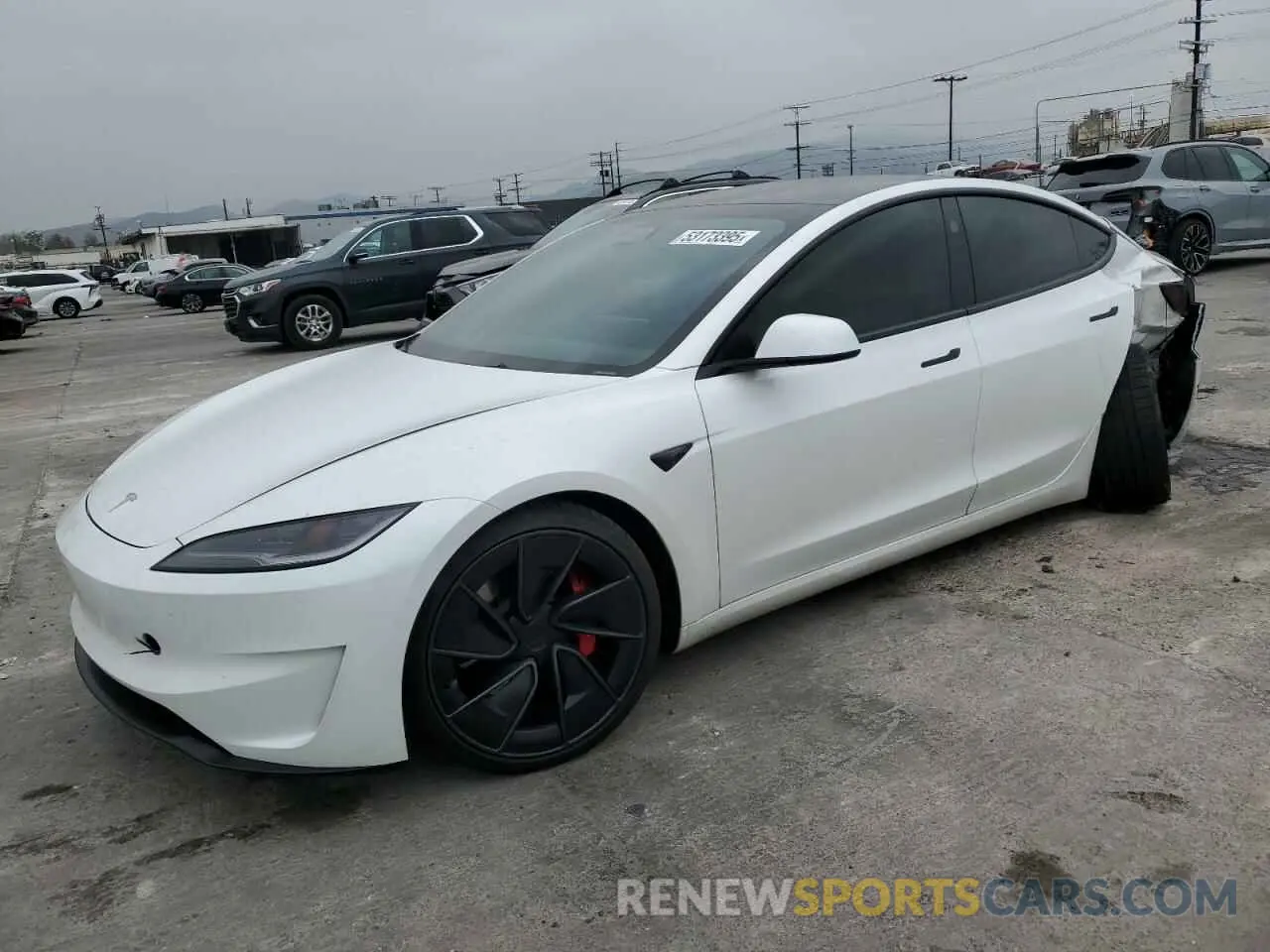 1 Фотография поврежденного автомобиля 5YJ3E1ET2RF790004 TESLA MODEL 3 2024