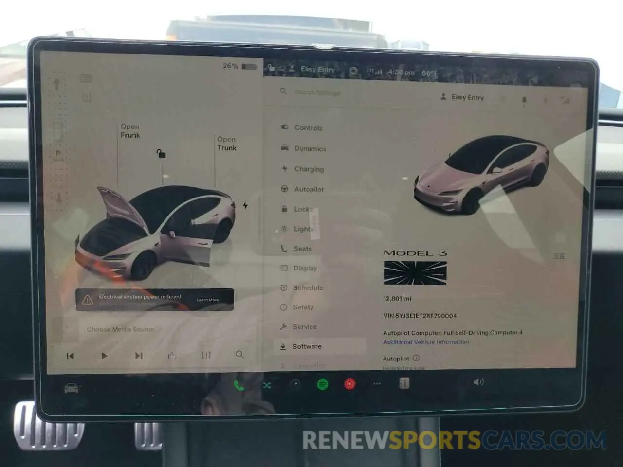 9 Фотография поврежденного автомобиля 5YJ3E1ET2RF790004 TESLA MODEL 3 2024