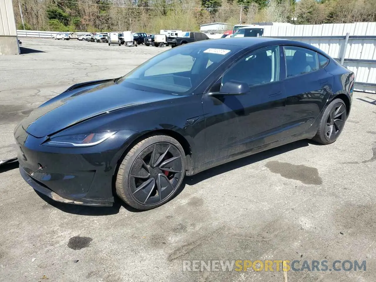 1 Photograph of a damaged car 5YJ3E1ET2RF891298 TESLA MODEL 3 2024