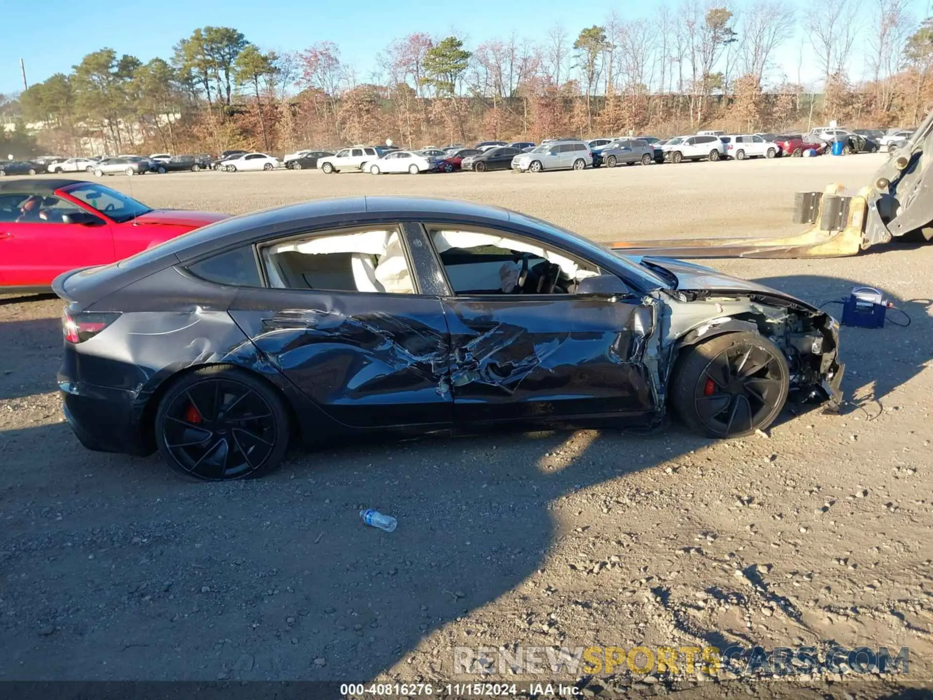 13 Photograph of a damaged car 5YJ3E1ET4RF868928 TESLA MODEL 3 2024