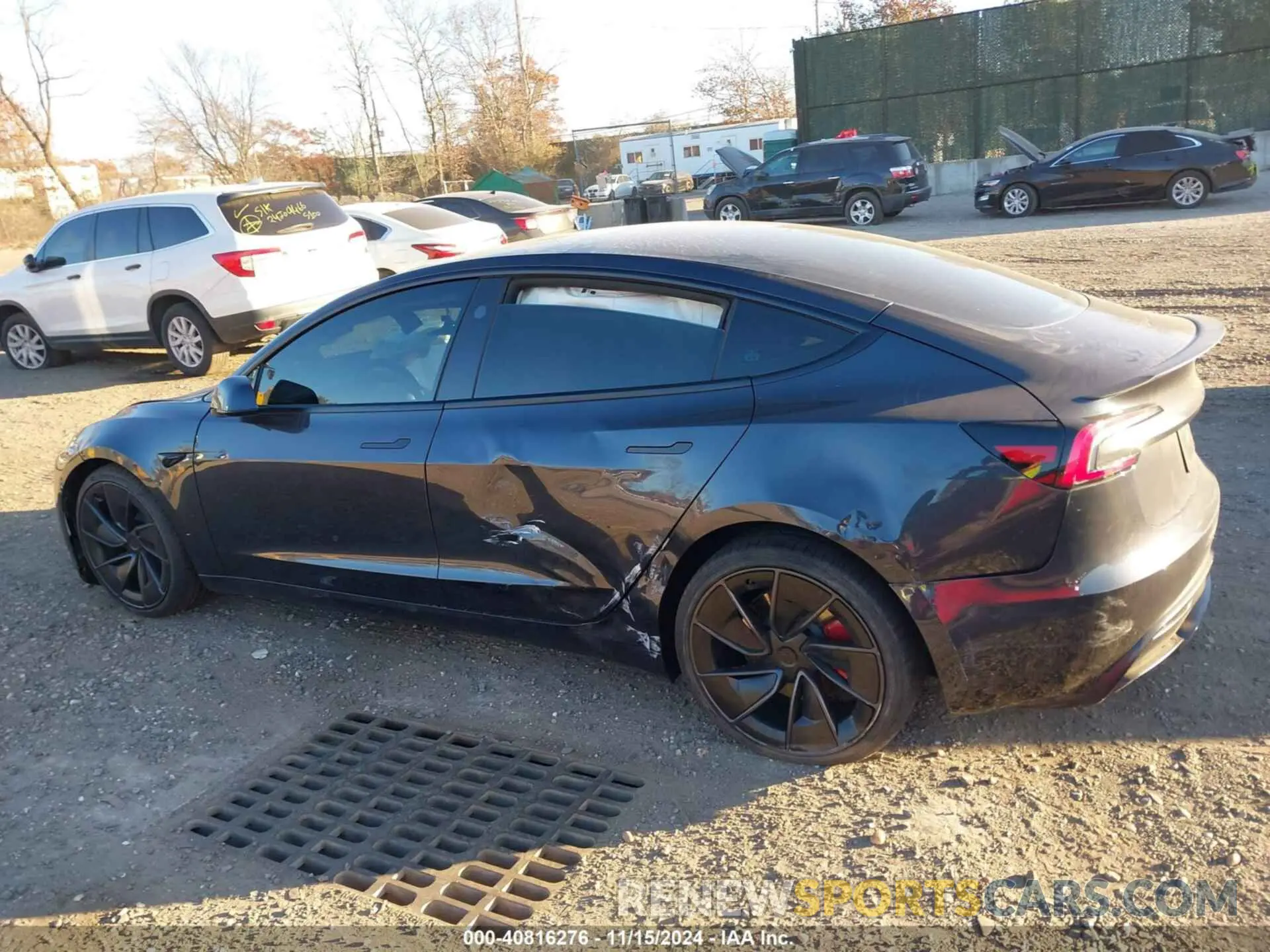 14 Photograph of a damaged car 5YJ3E1ET4RF868928 TESLA MODEL 3 2024
