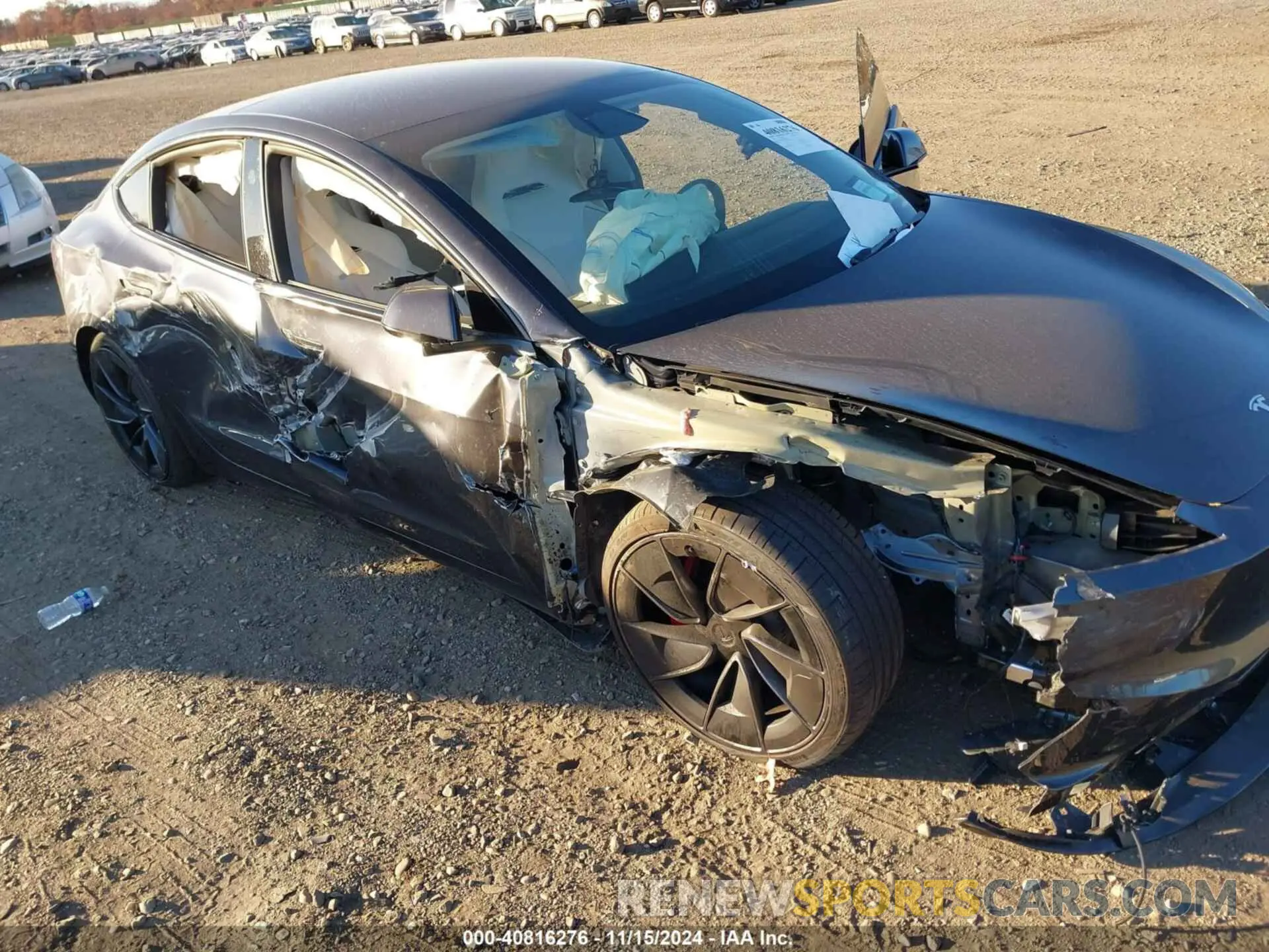 6 Photograph of a damaged car 5YJ3E1ET4RF868928 TESLA MODEL 3 2024