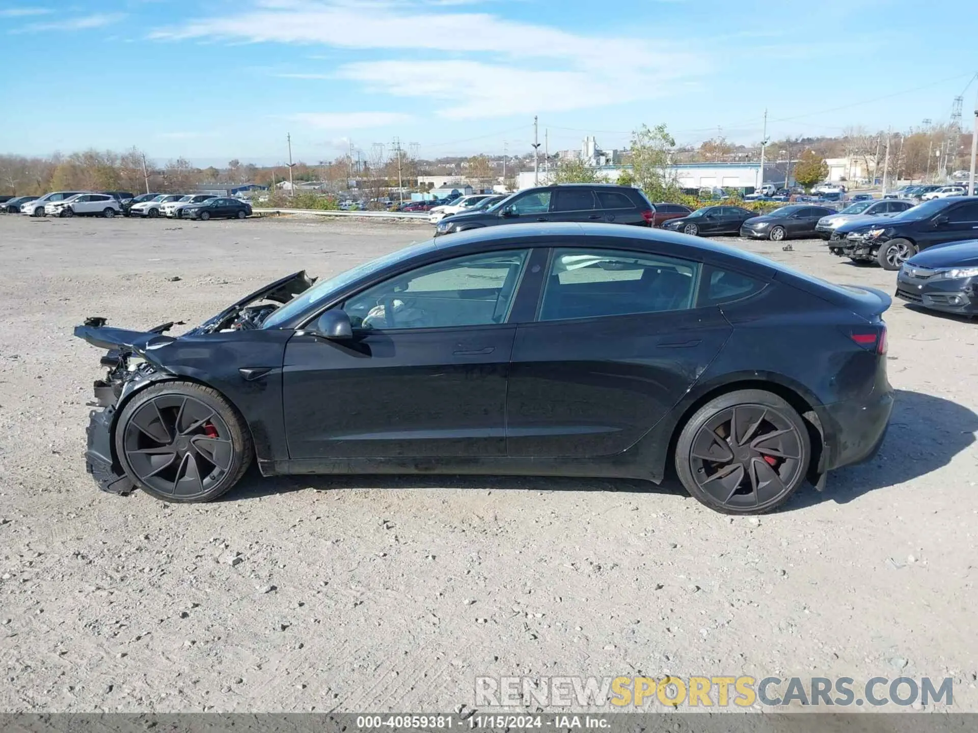 13 Photograph of a damaged car 5YJ3E1ET5RF828356 TESLA MODEL 3 2024