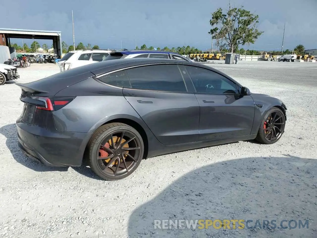 3 Photograph of a damaged car 5YJ3E1ET6RF845571 TESLA MODEL 3 2024
