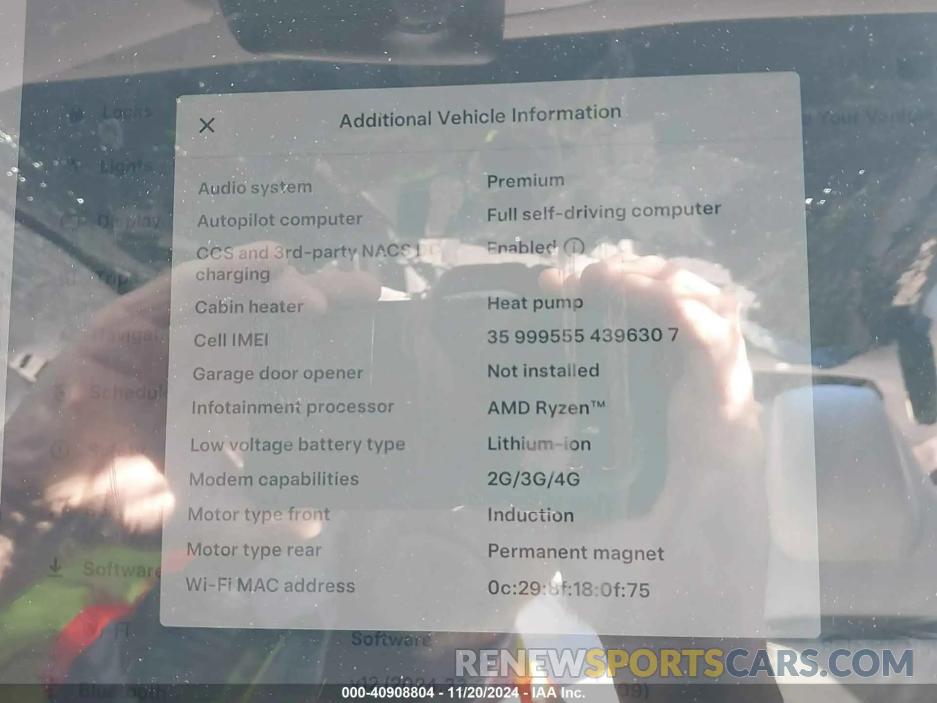 16 Фотография поврежденного автомобиля 5YJ3E1ET6RF848843 TESLA MODEL 3 2024