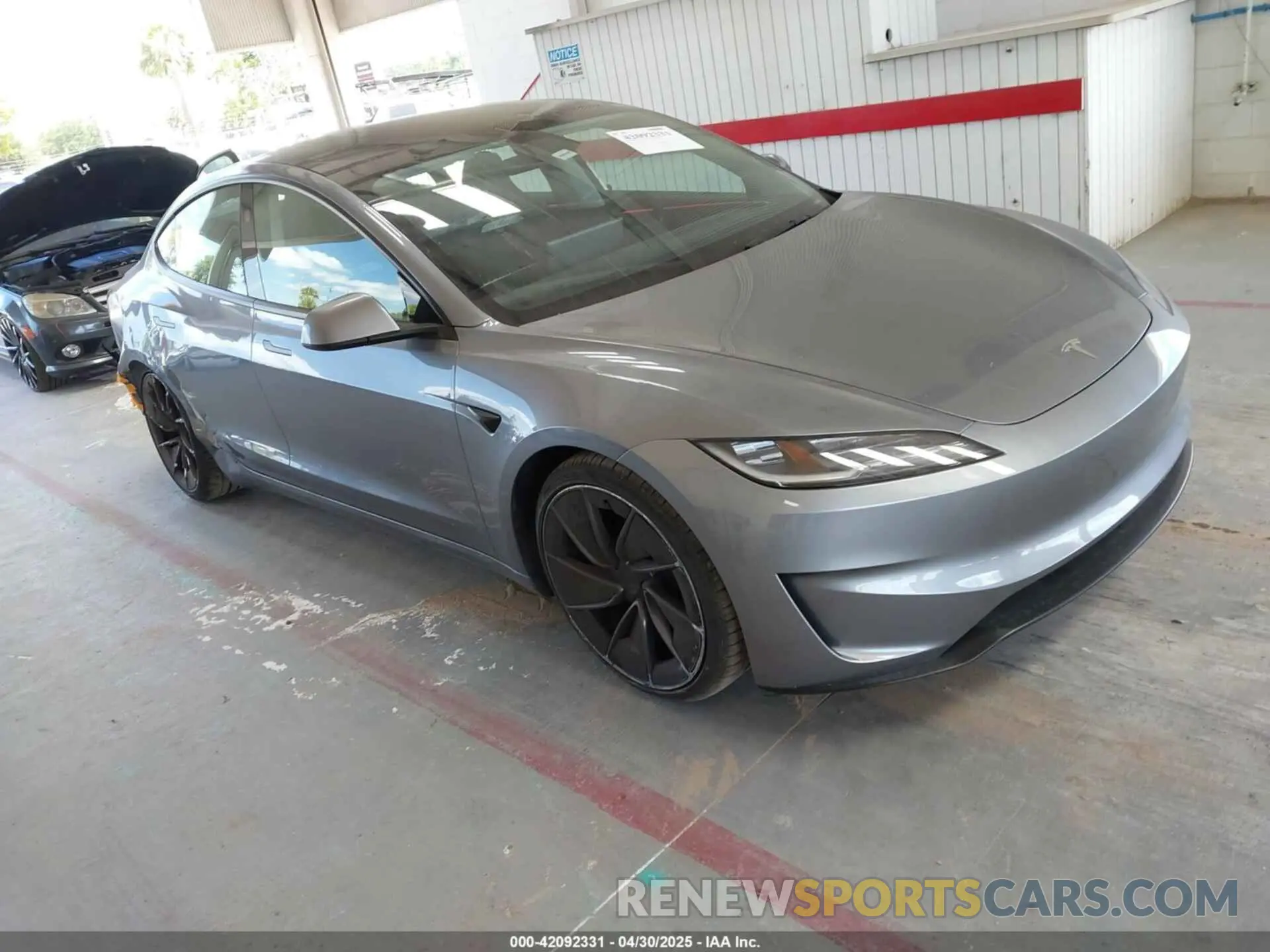 1 Photograph of a damaged car 5YJ3E1ET6RF862371 TESLA MODEL 3 2024
