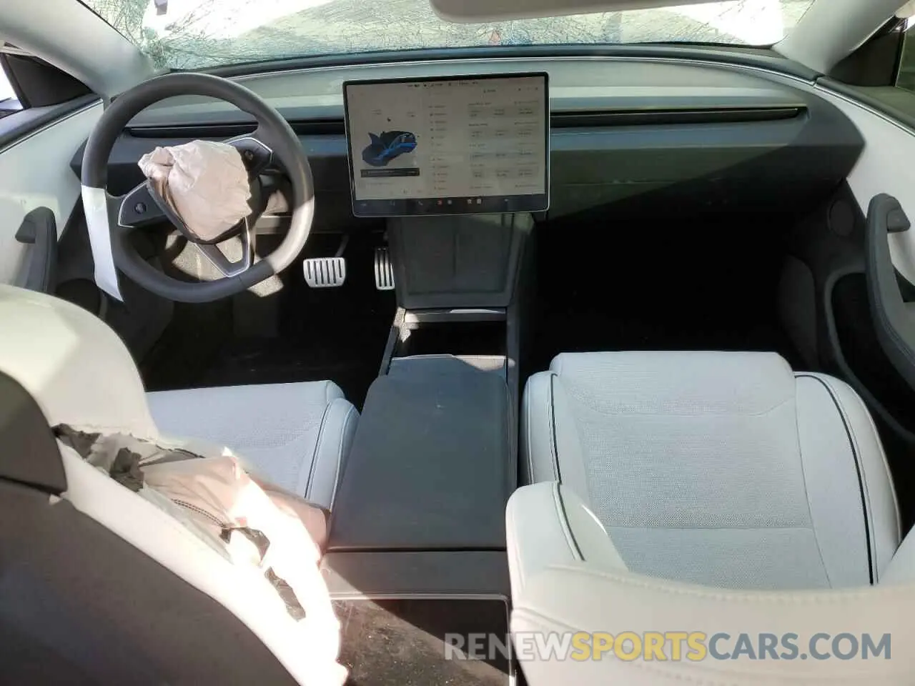 8 Photograph of a damaged car 5YJ3E1ET6RF901346 TESLA MODEL 3 2024
