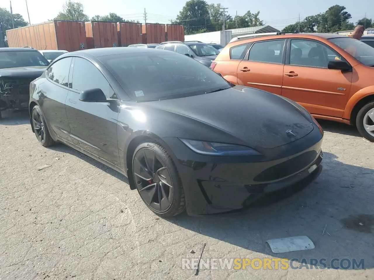 4 Photograph of a damaged car 5YJ3E1ET7RF797921 TESLA MODEL 3 2024