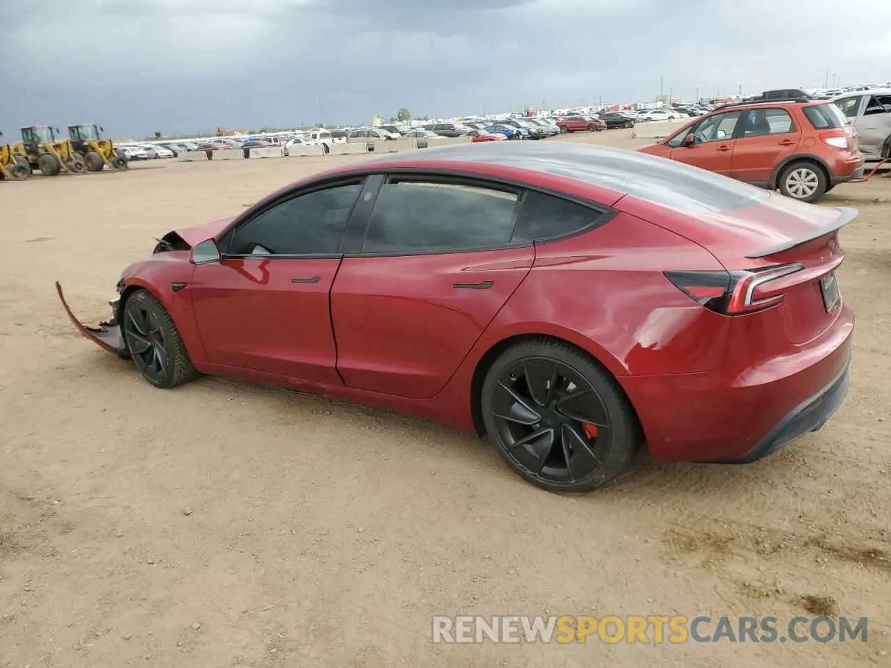 2 Фотография поврежденного автомобиля 5YJ3E1ET8RF783624 TESLA MODEL 3 2024