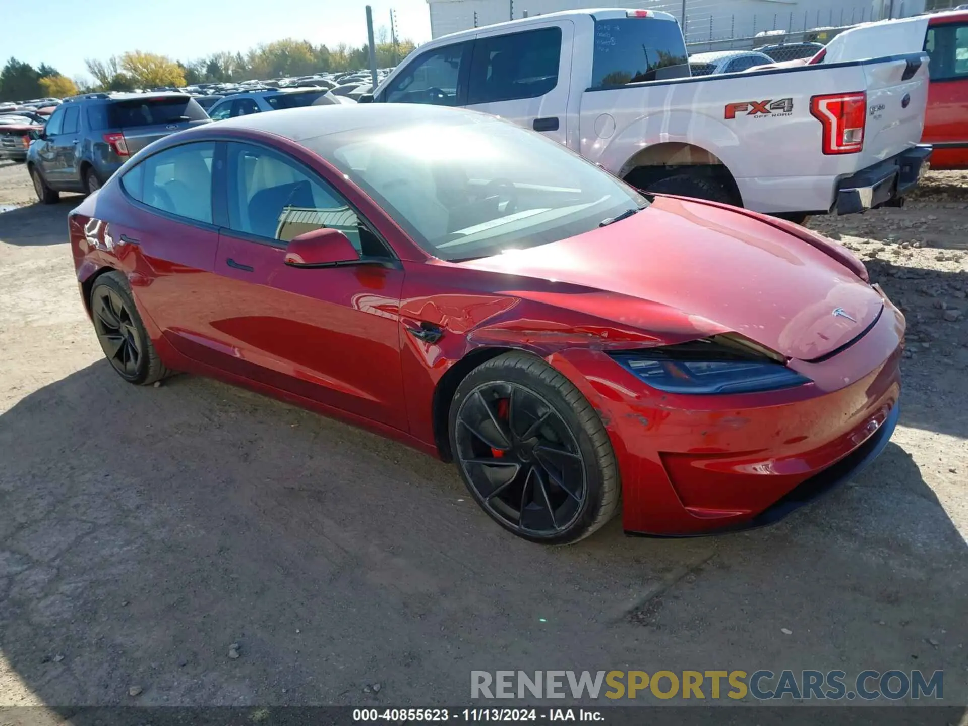 1 Фотография поврежденного автомобиля 5YJ3E1ET8RF865837 TESLA MODEL 3 2024