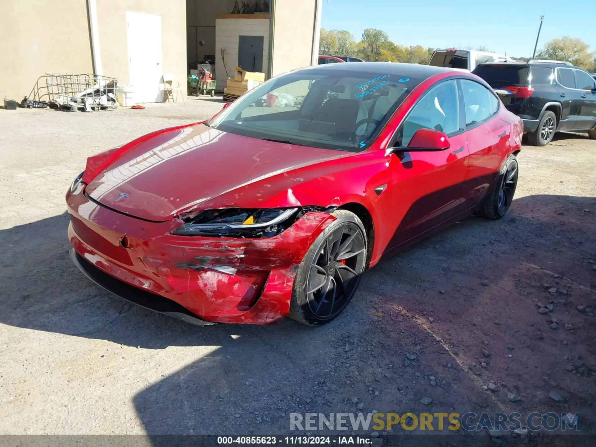 2 Фотография поврежденного автомобиля 5YJ3E1ET8RF865837 TESLA MODEL 3 2024