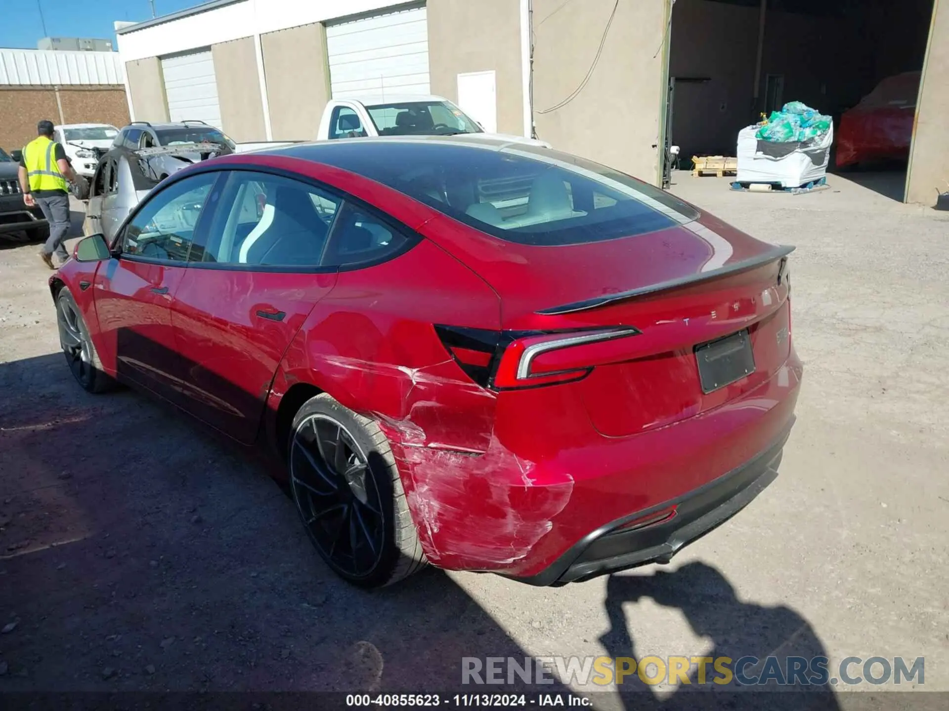 3 Фотография поврежденного автомобиля 5YJ3E1ET8RF865837 TESLA MODEL 3 2024