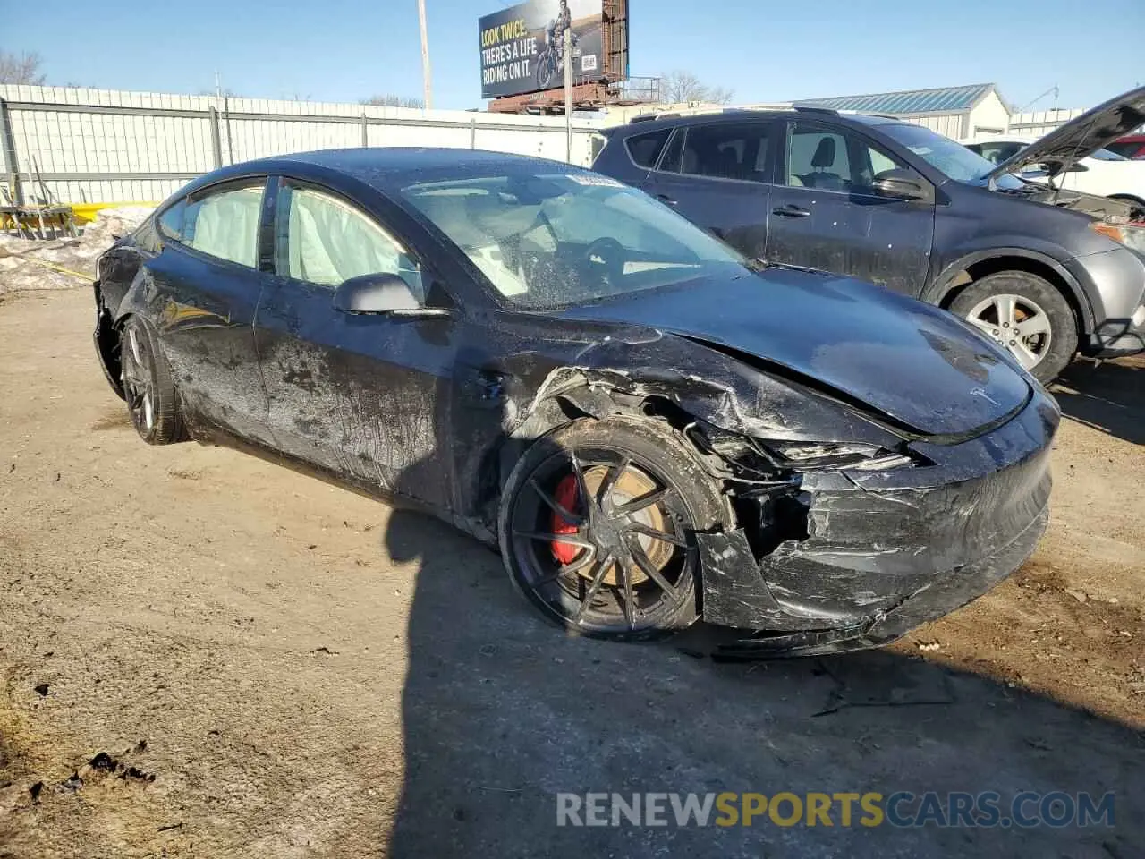4 Photograph of a damaged car 5YJ3E1ET8RF868866 TESLA MODEL 3 2024