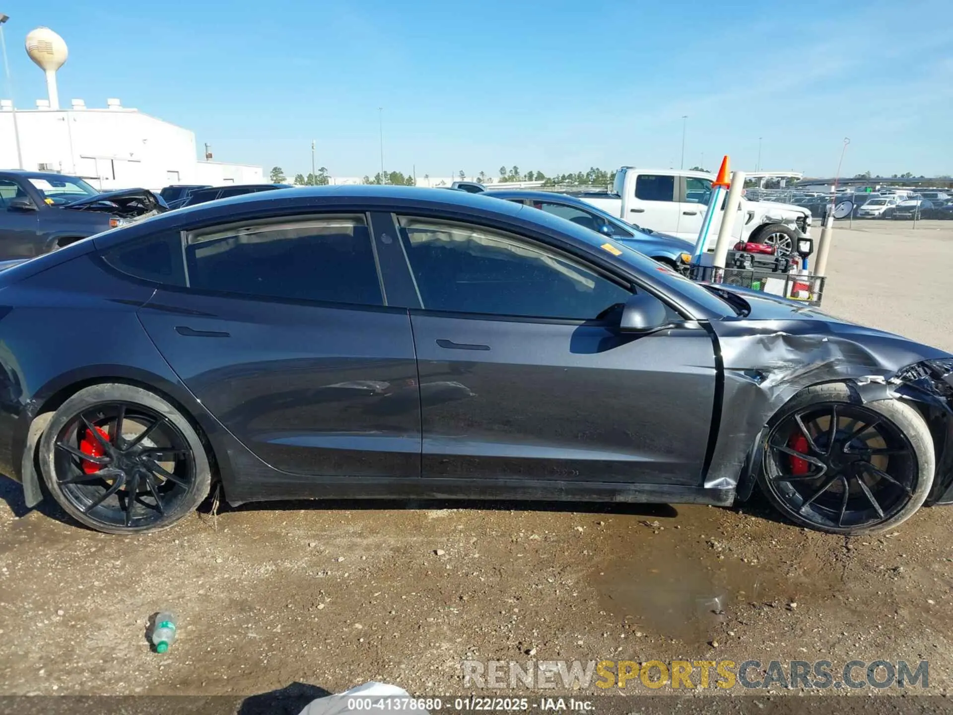 12 Photograph of a damaged car 5YJ3E1ET9RF857293 TESLA MODEL 3 2024