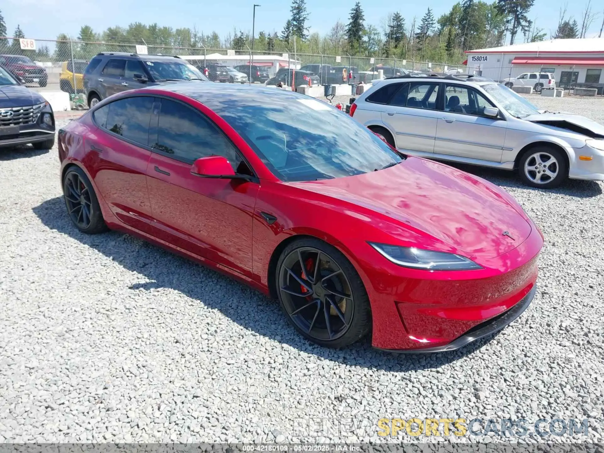 1 Photograph of a damaged car 5YJ3E1ET9RF897132 TESLA MODEL 3 2024