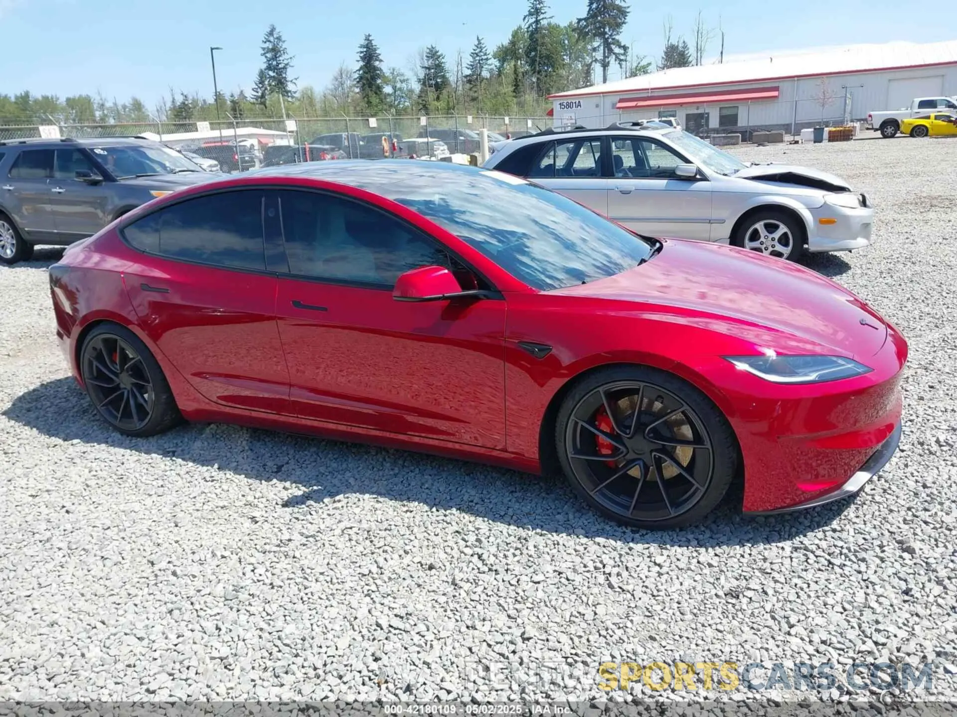 13 Photograph of a damaged car 5YJ3E1ET9RF897132 TESLA MODEL 3 2024