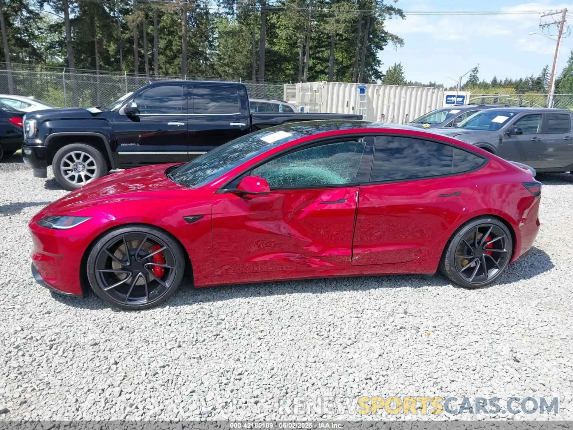 14 Photograph of a damaged car 5YJ3E1ET9RF897132 TESLA MODEL 3 2024