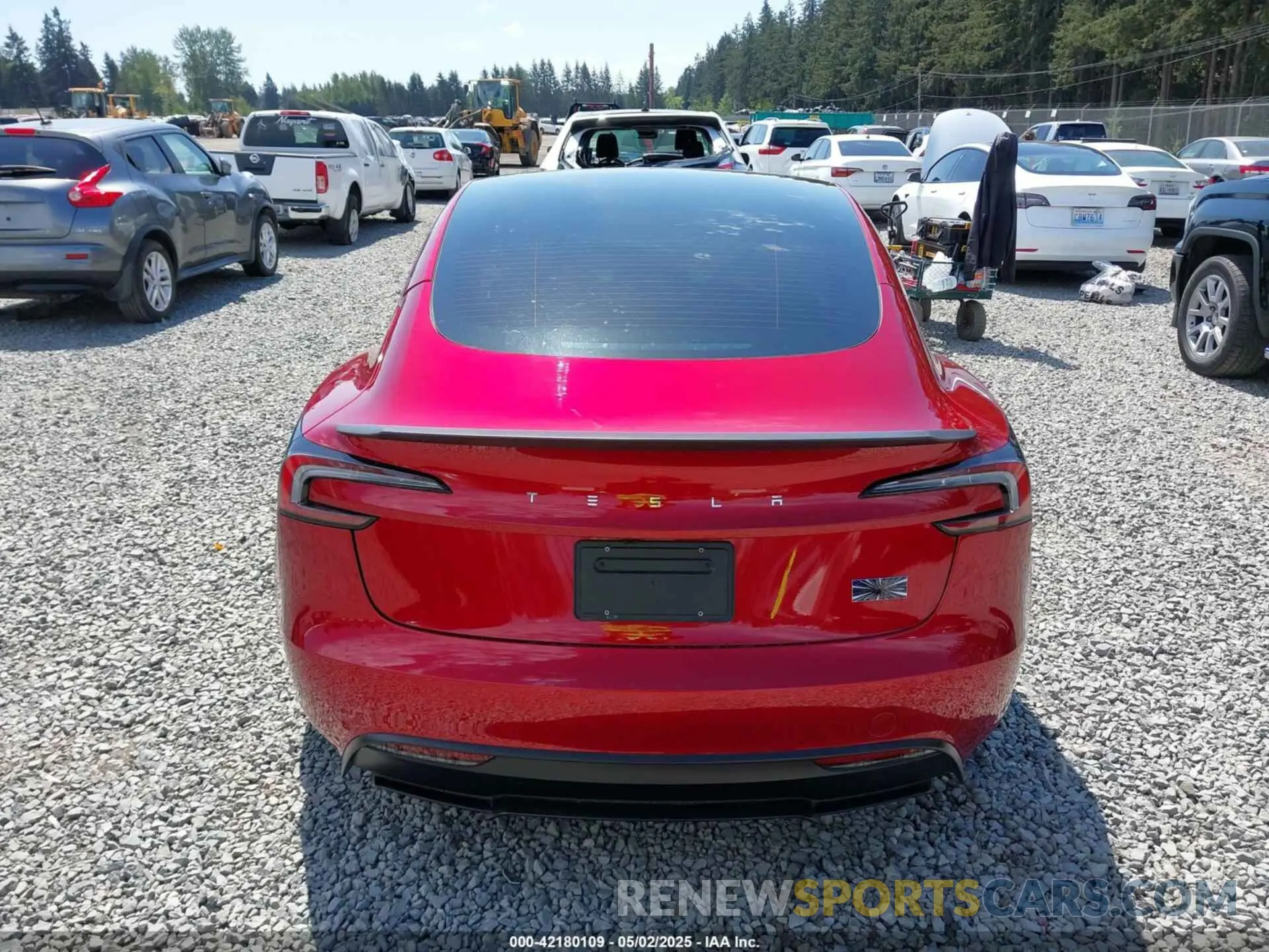 16 Photograph of a damaged car 5YJ3E1ET9RF897132 TESLA MODEL 3 2024